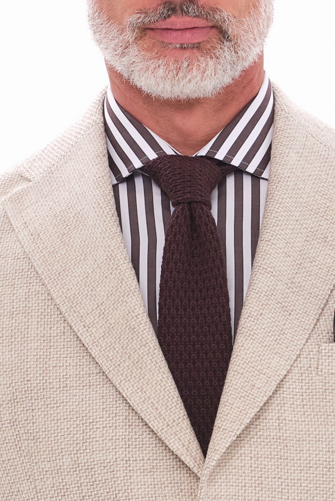 ΑΝΔΡΙΚΟ ΜΠΕΖ ΑΝΟΙΧΤΟ ΜΑΛΛΙΝΟ ΣΑΚΑΚΙ PORTOBELLO'S ΜΕ ΜΙΚΡΟΣΧΕΔΙΟ SLIM FIT