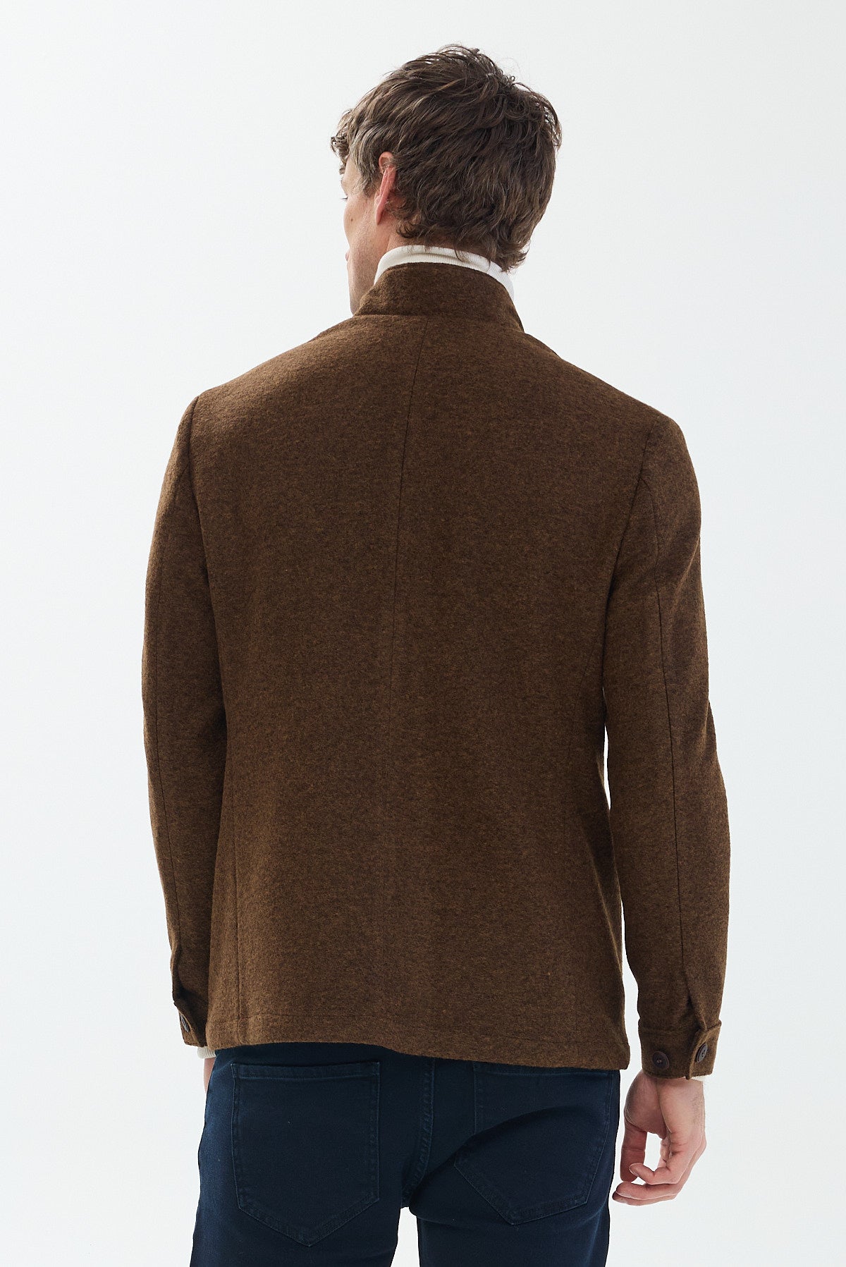 ΑΝΔΡΙΚΟ ΚΑΦΕ ΣΑΚΑΚΙ ΜΑΛΛΙΝΟ ΜΕ ΟΡΘΙΟ ΓΙΑΚΑ PORTOBELLO'S REGULAR FIT