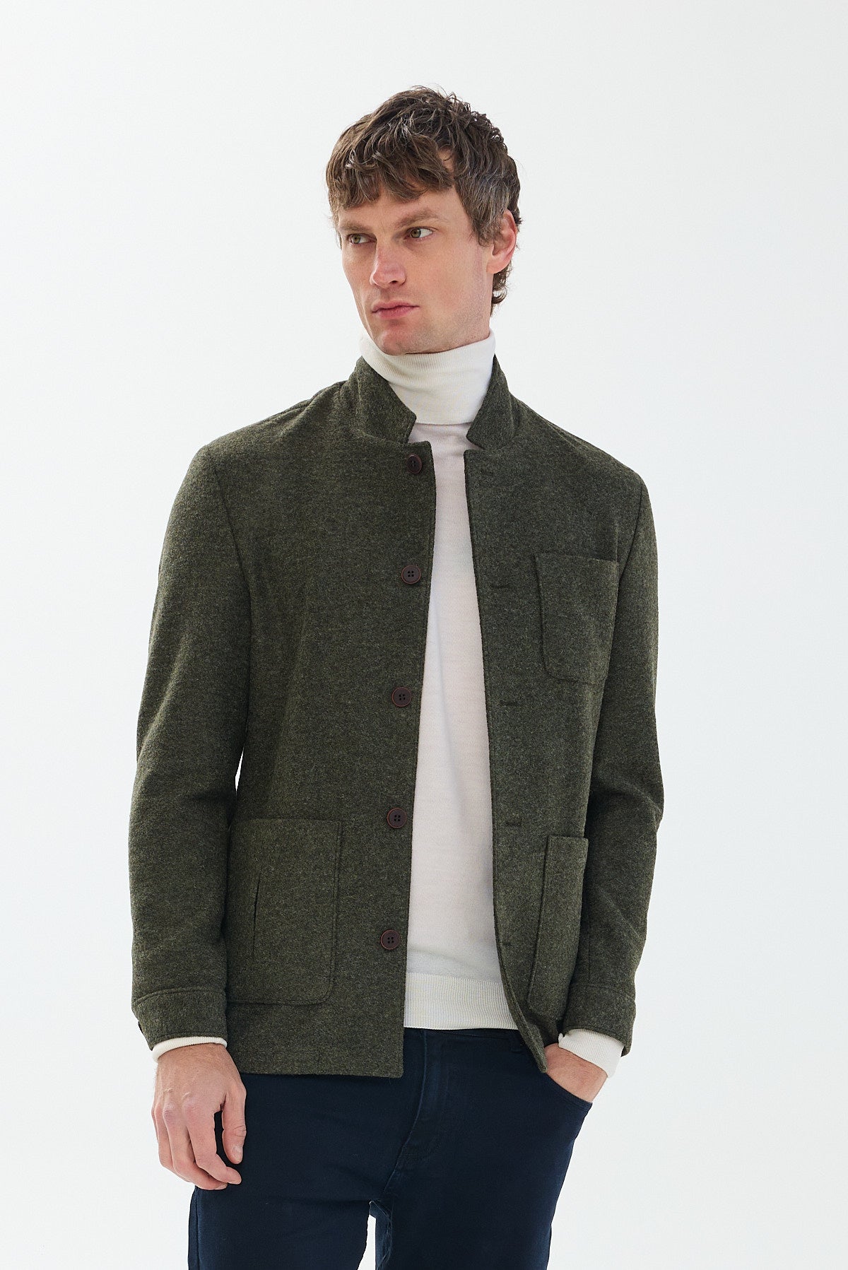 ΑΝΔΡΙΚΟ ΛΑΔΙ ΣΑΚΑΚΙ ΜΑΛΛΙΝΟ ΜΕ ΟΡΘΙΟ ΓΙΑΚΑ PORTOBELLO'S REGULAR FIT