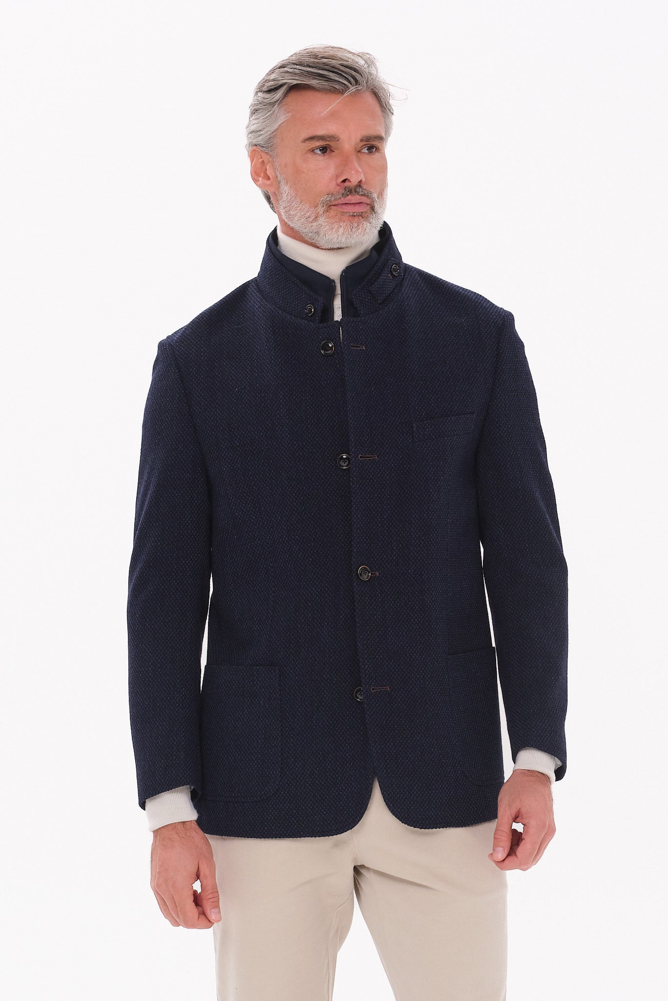 JACKET MAO SLIM WITH VEST