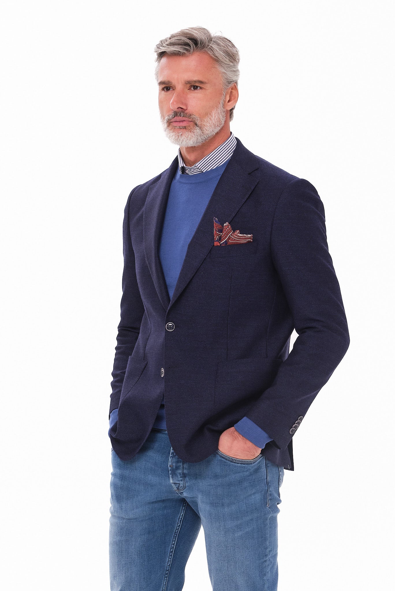 ΑΝΔΡΙΚΟ ΡΑΦ ΣΑΚΑΚΙ PORTOBELLO'S ΜΕ ΜΙΚΡΟΣΧΕΔΙΟ REGULAR FIT