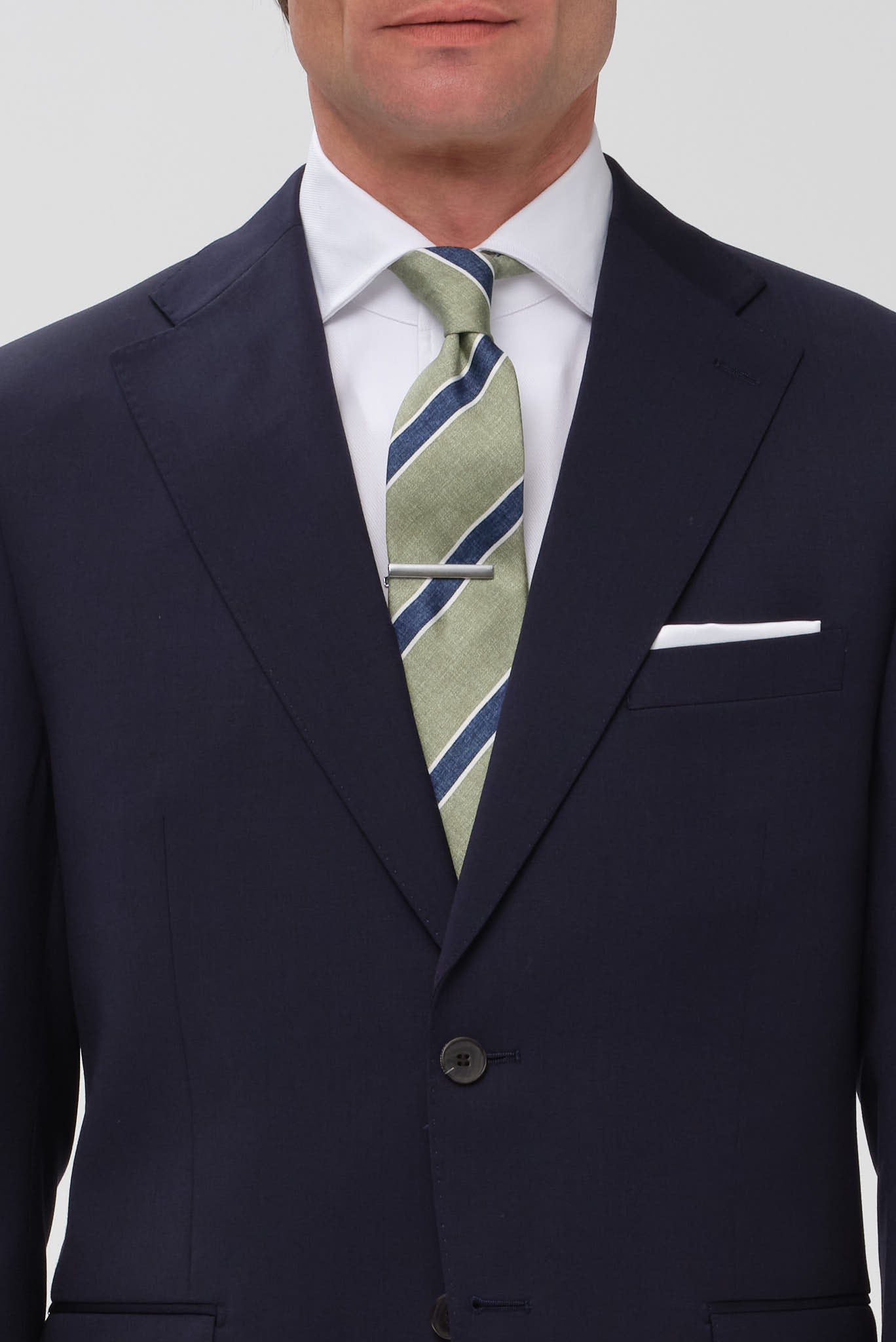 ΑΝΔΡΙΚΟ ΜΠΛΕ ΜΑΛΛΙΝΟ ΚΟΣΤΟΥΜΙ PORTOBELLO'S SLIM FIT SUPER 120