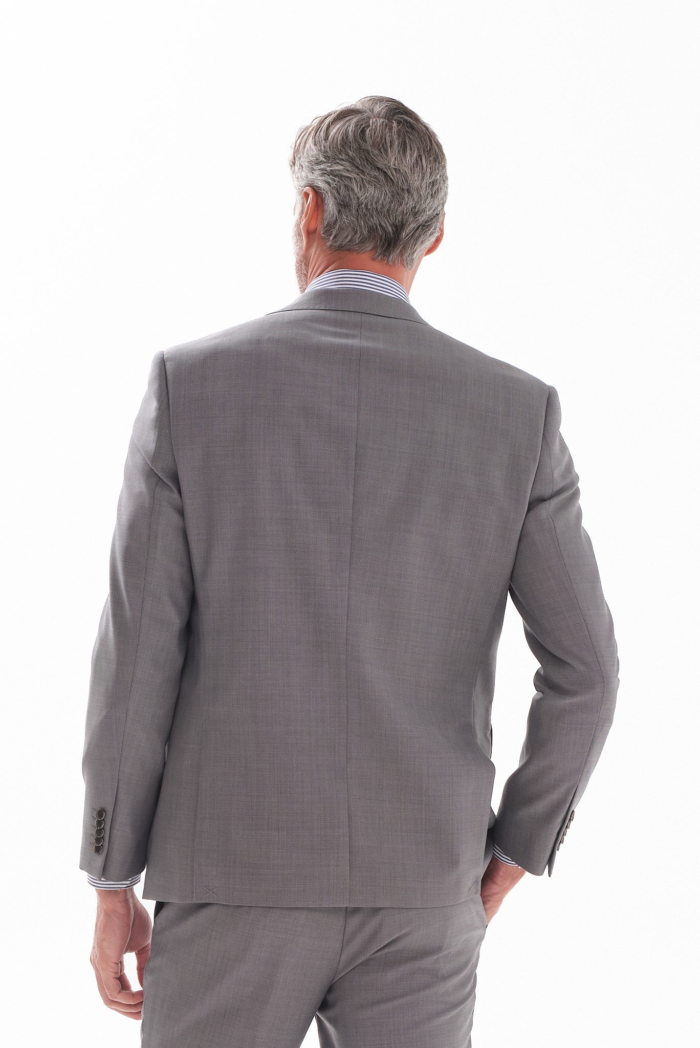 ΑΝΔΡΙΚΟ ΚΟΣΤΟΥΜΙ PORTOBELLO'S REGULAR FIT ΣΕ ΓΚΡΙ ΑΝΟΙΧΤΟ ΧΡΩΜΑ