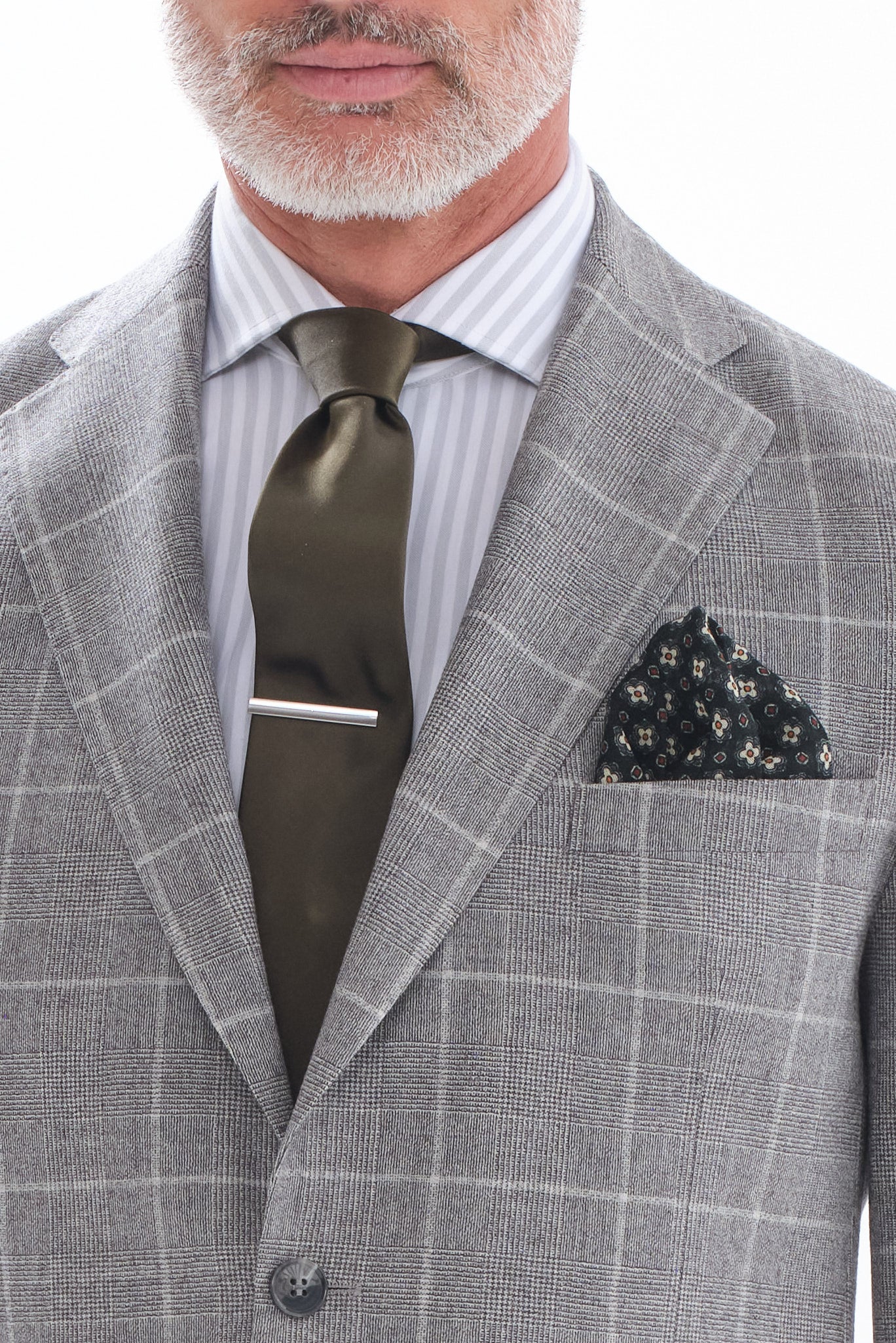 ΑΝΔΡΙΚΟ ΚΑΡΟ ΜΑΛΛΙΝΟ DRAGO ΚΟΣΤΟΥΜΙ PORTOBELLO'S SLIM FIT ΣΕ ΓΚΡΙ ΑΝΟΙΧΤΟ