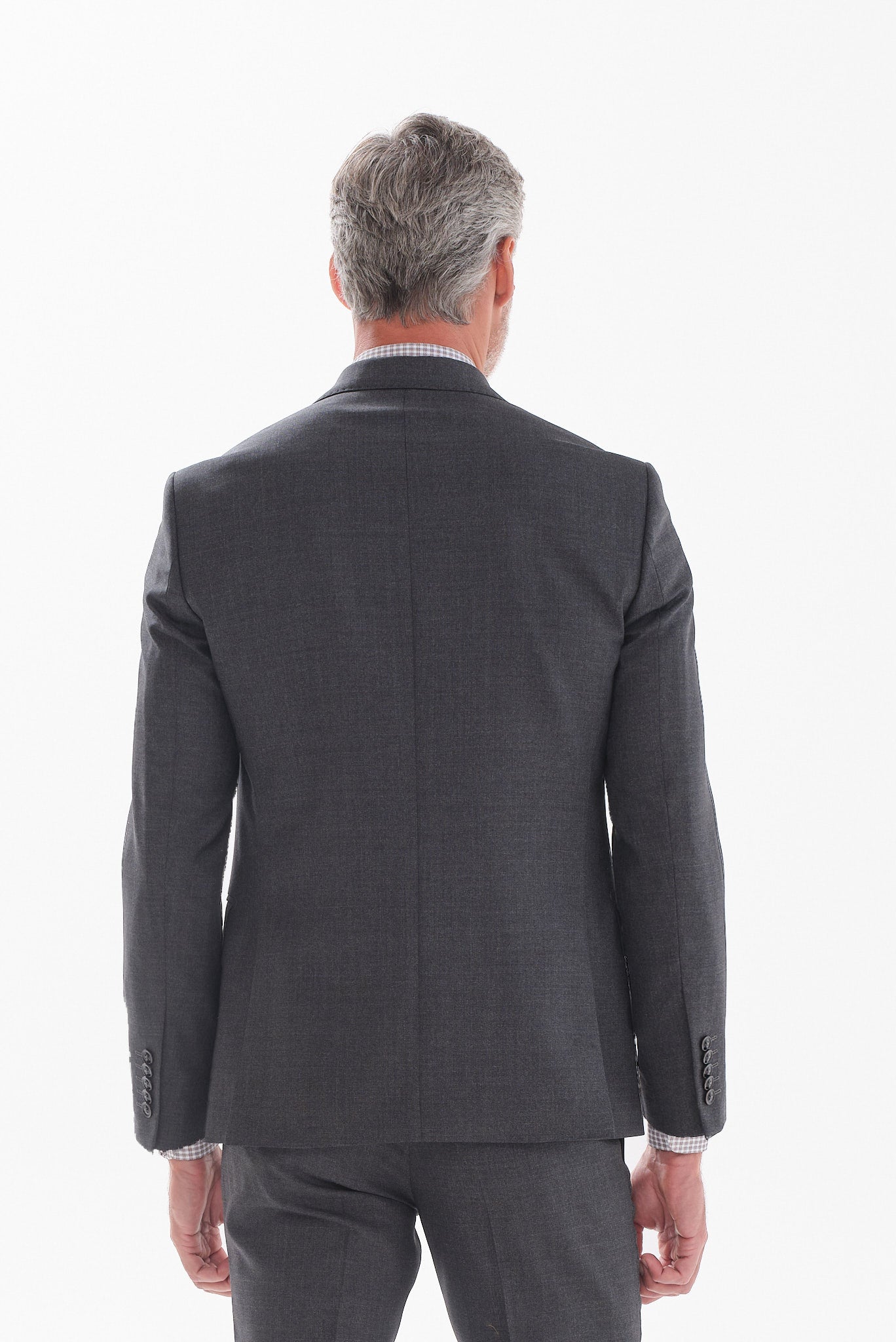 ΑΝΔΡΙΚΟ ΓΚΡΙ ΣΚΟΥΡΟ ΚΟΣΤΟΥΜΙ VITALE BARBERIS CANONICO SLIM FIT PORTOBELLO'S