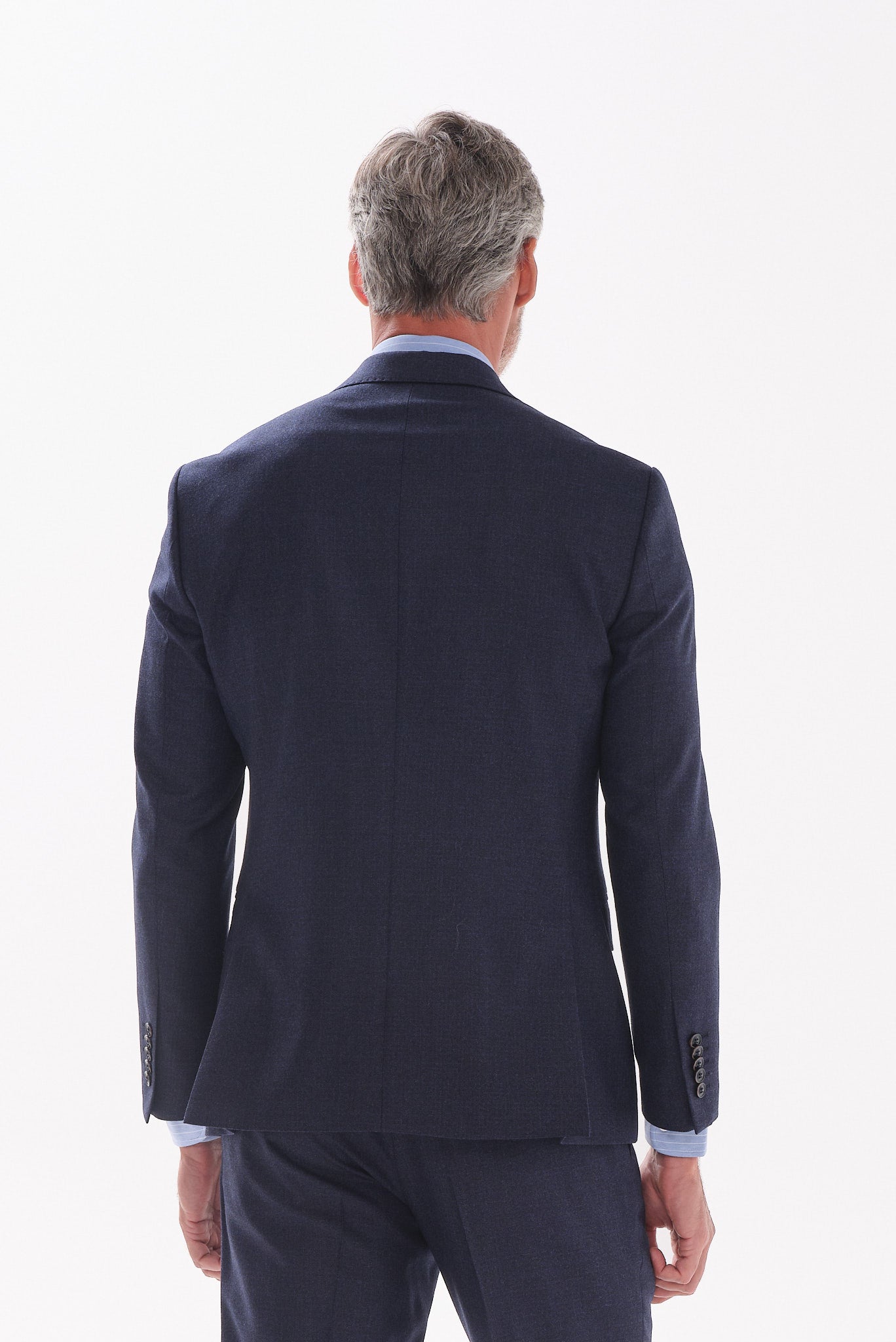 ΑΝΔΡΙΚΟ ΜΠΛΕ ΣΚΟΥΡΟ ΜΑΛΛΙΝΟ ΚΟΣΤΟΥΜΙ PORTOBELLO'S SLIM FIT