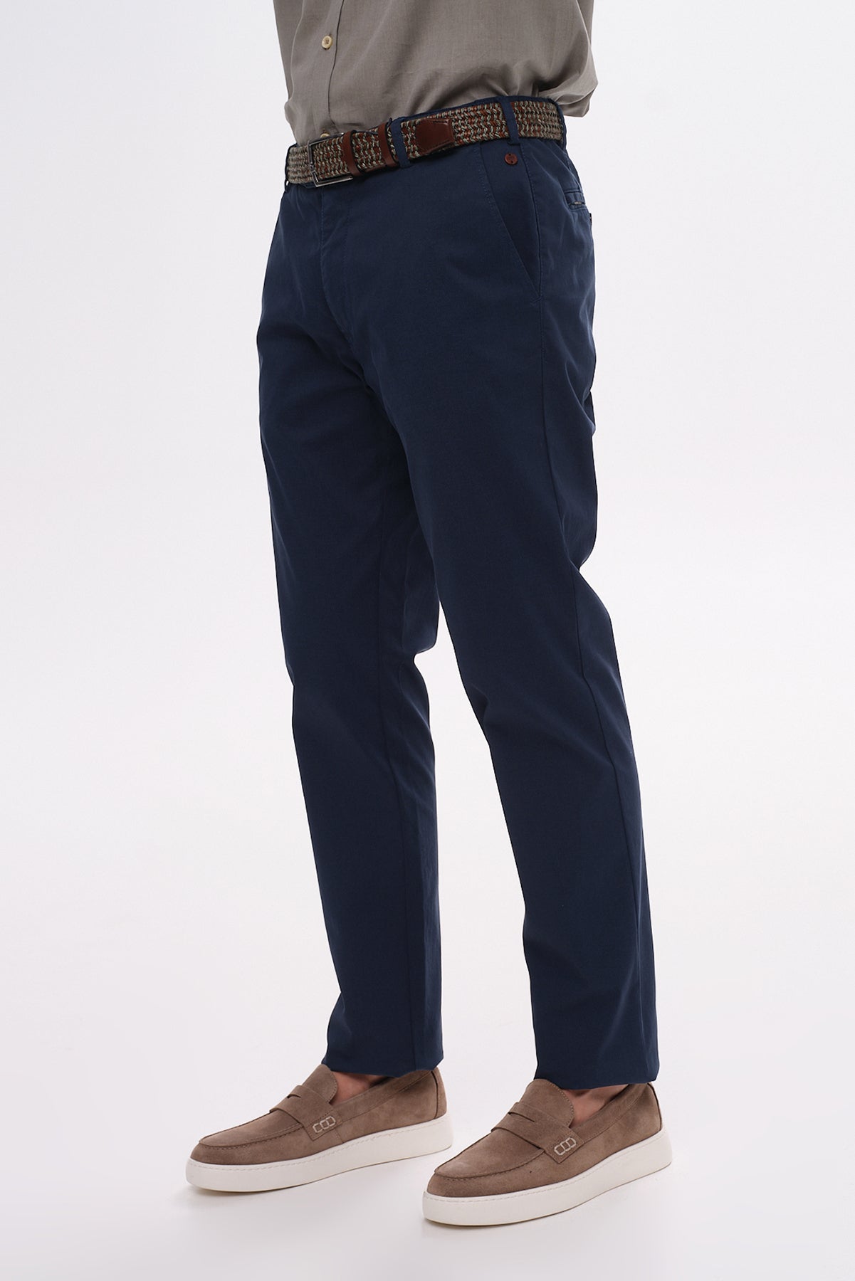 ΑΝΔΡΙΚΟ ΠΑΝΤΕΛΟΝΙ CHINOS MEYER ΣΕ ΜΠΛΕ ΧΡΩΜΑ