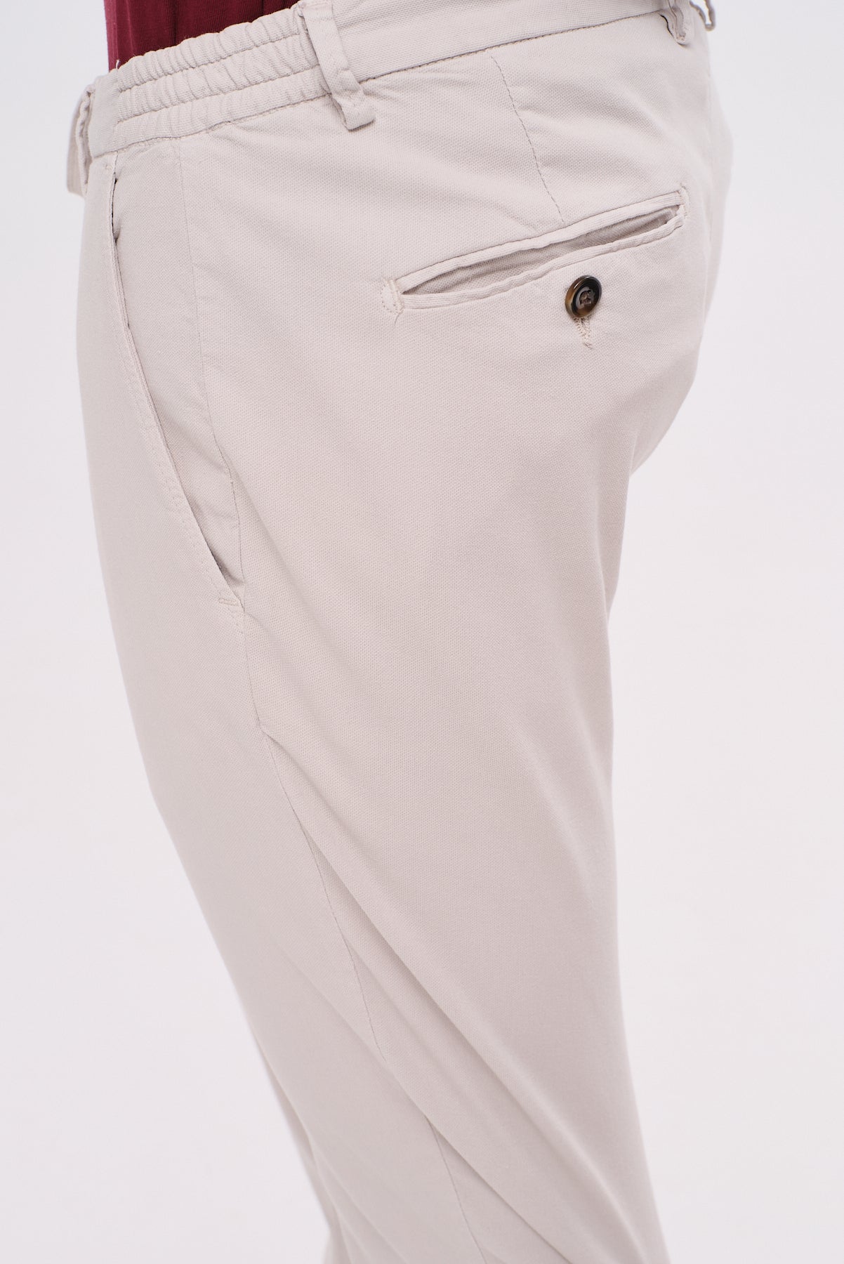 ΑΝΔΡΙΚΟ ΠΑΝΤΕΛΟΝΙ CHINOS PORTOBELLO'S ΣΕ ΑΠΟΧΡΩΣΗ ΤΟΥ ΠΑΓΟΥ ΜΕ ΚΟΡΔΟΝΙ REGULAR FIT