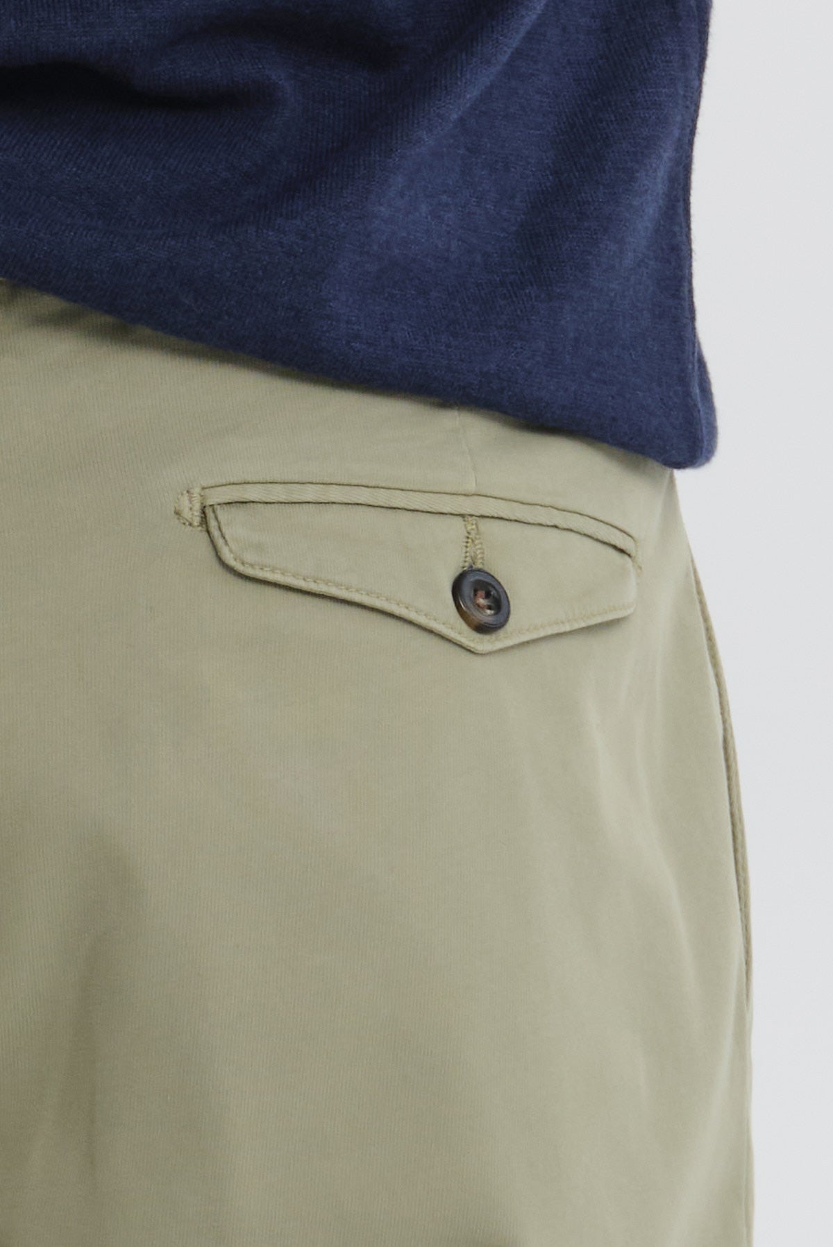 ΑΝΔΡΙΚΟ ΠΡΑΣΙΝΟ ΠΑΝΤΕΛΟΝΙ CHINOS REGULAR FIT PORTOBELLO'S ΜΕ ΔΥΟ ΠΙΕΤΕΣ