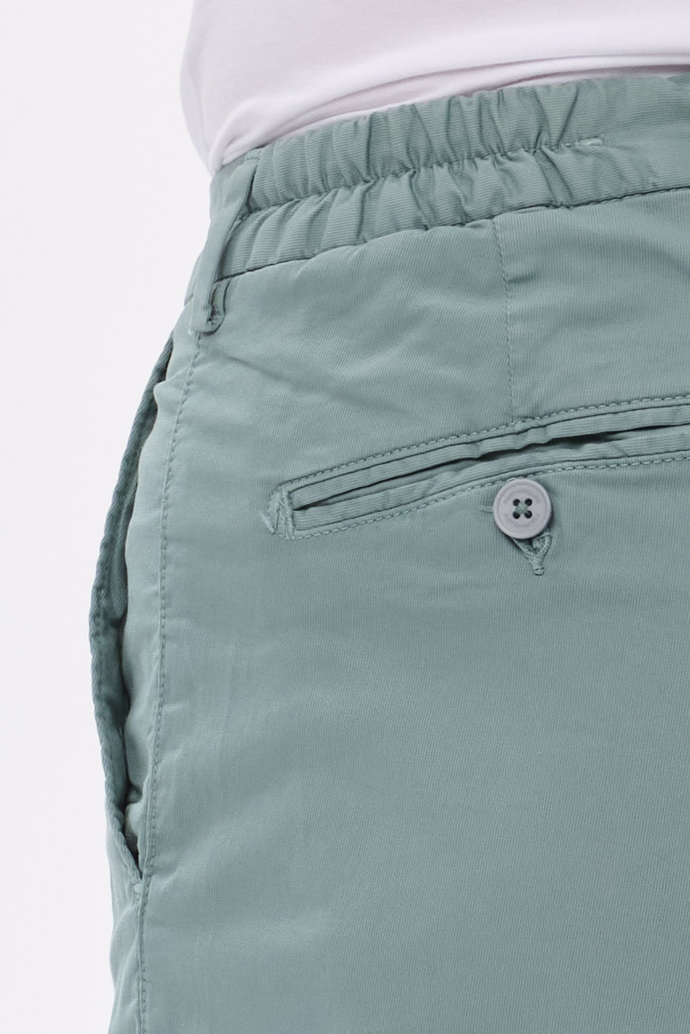ΑΝΔΡΙΚΟ ΠΑΝΤΕΛΟΝΙ CHINO PORTOBELLO'S ΣΕ ΧΡΩΜΑ ΜΕΝΤΑΣ REGULAR FIT ΜΕ ΚΟΡΔΟΝΙ-ΛΑΣΤΙΧΟ