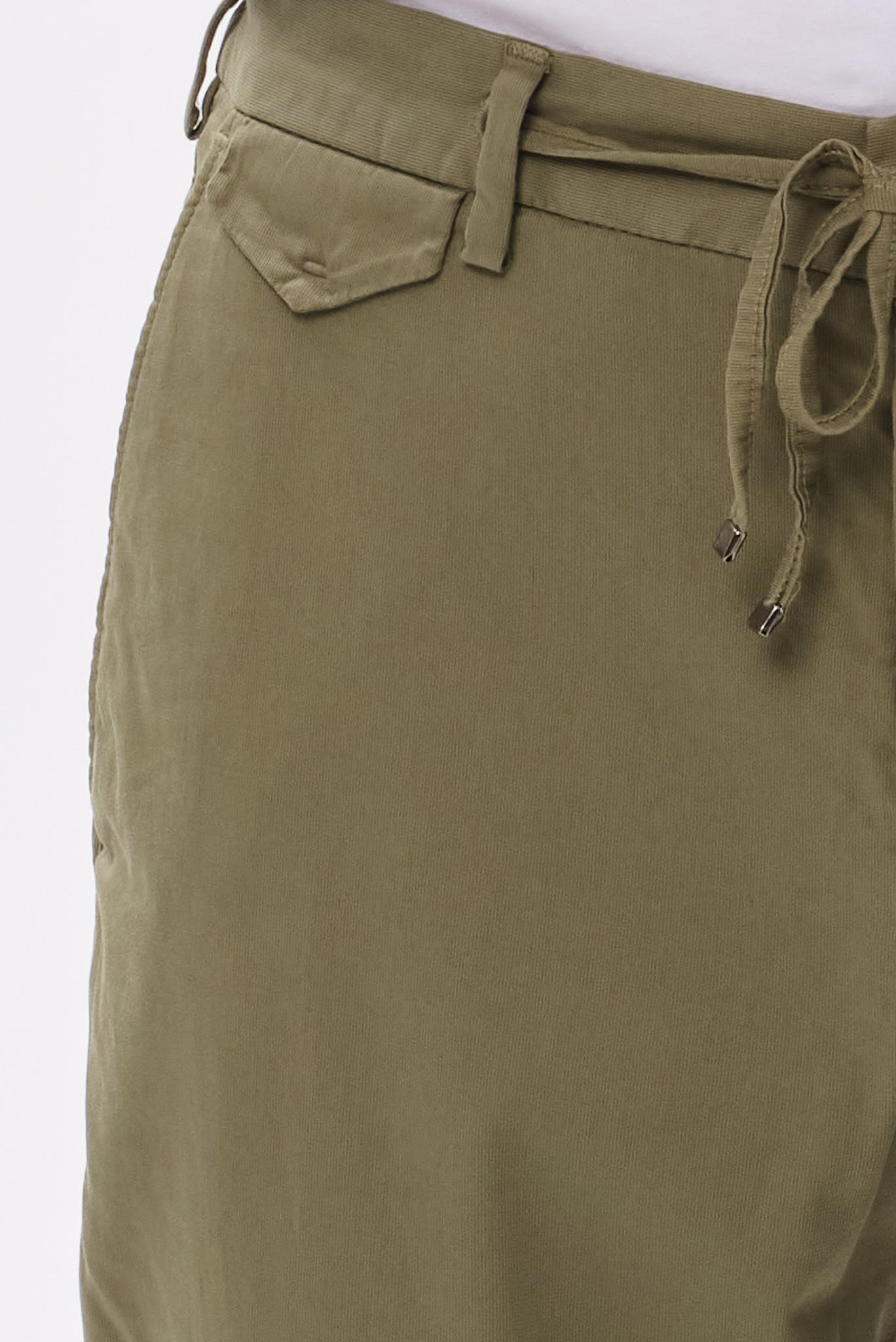 ΑΝΔΡΙΚΟ ΠΡΑΣΙΝΟ ΠΑΝΤΕΛΟΝΙ CHINO PORTOBELLO'S REGULAR FIT ΜΕ ΚΟΡΔΟΝΙ-ΛΑΣΤΙΧΟ