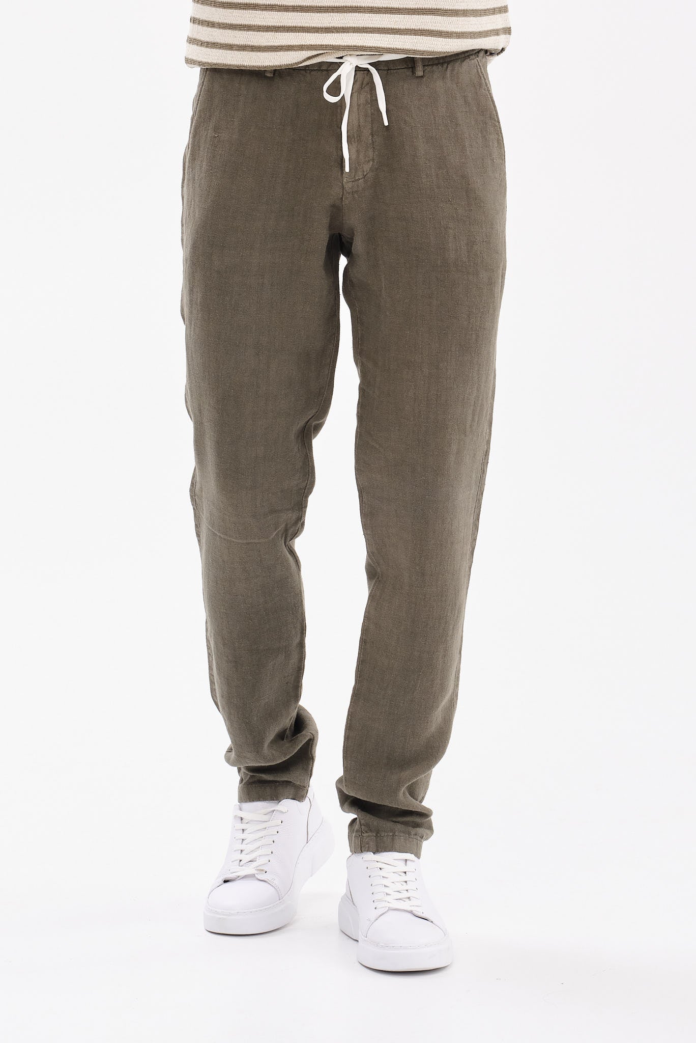ΑΝΔΡΙΚΟ ΛΑΔΙ ΛΙΝΟ  ΠΑΝΤΕΛΟΝΙ CHINO PORTOBELLO'S REGULAR FIT ΜΕ ΚΟΡΔΟΝΙ-ΛΑΣΤΙΧΟ