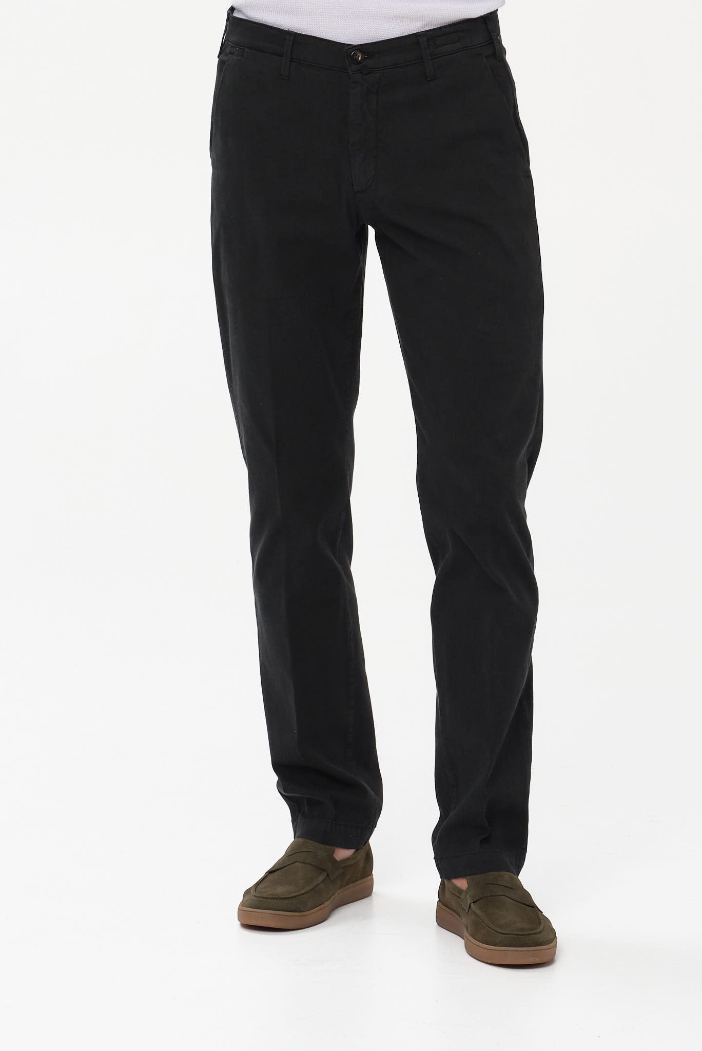 ΑΝΔΡΙΚΟ ΜΑΥΡΟ ΠΑΝΤΕΛΟΝΙ CHINOS FOUR TEN REGULAR FIT