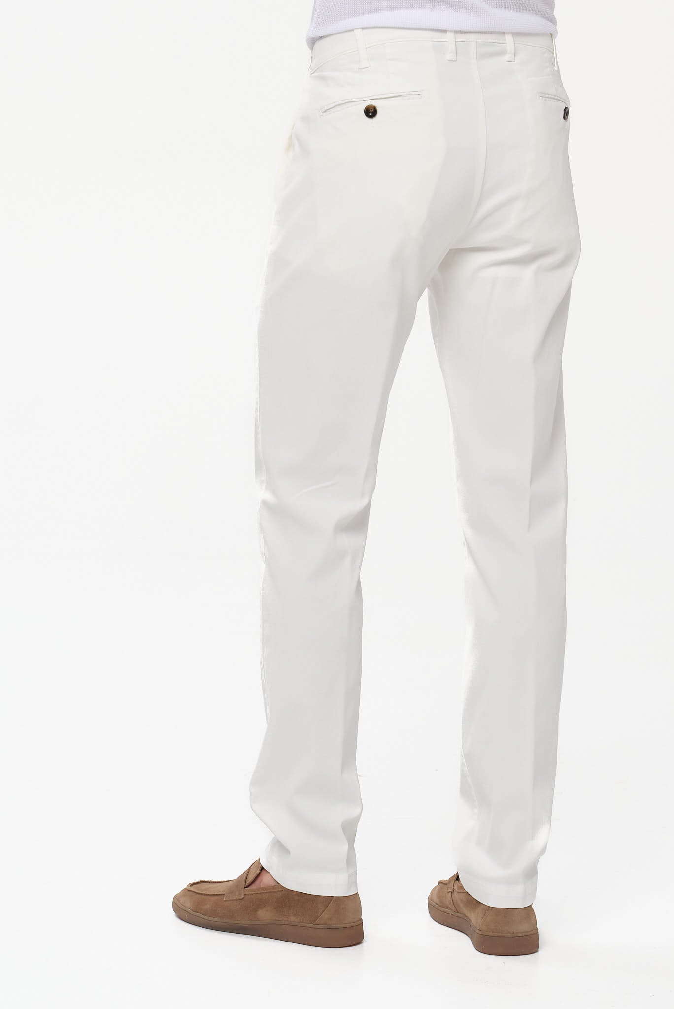 ΑΝΔΡΙΚΟ ΛΕΥΚΟ ΠΑΝΤΕΛΟΝΙ CHINOS FOUR TEN REGULAR FIT