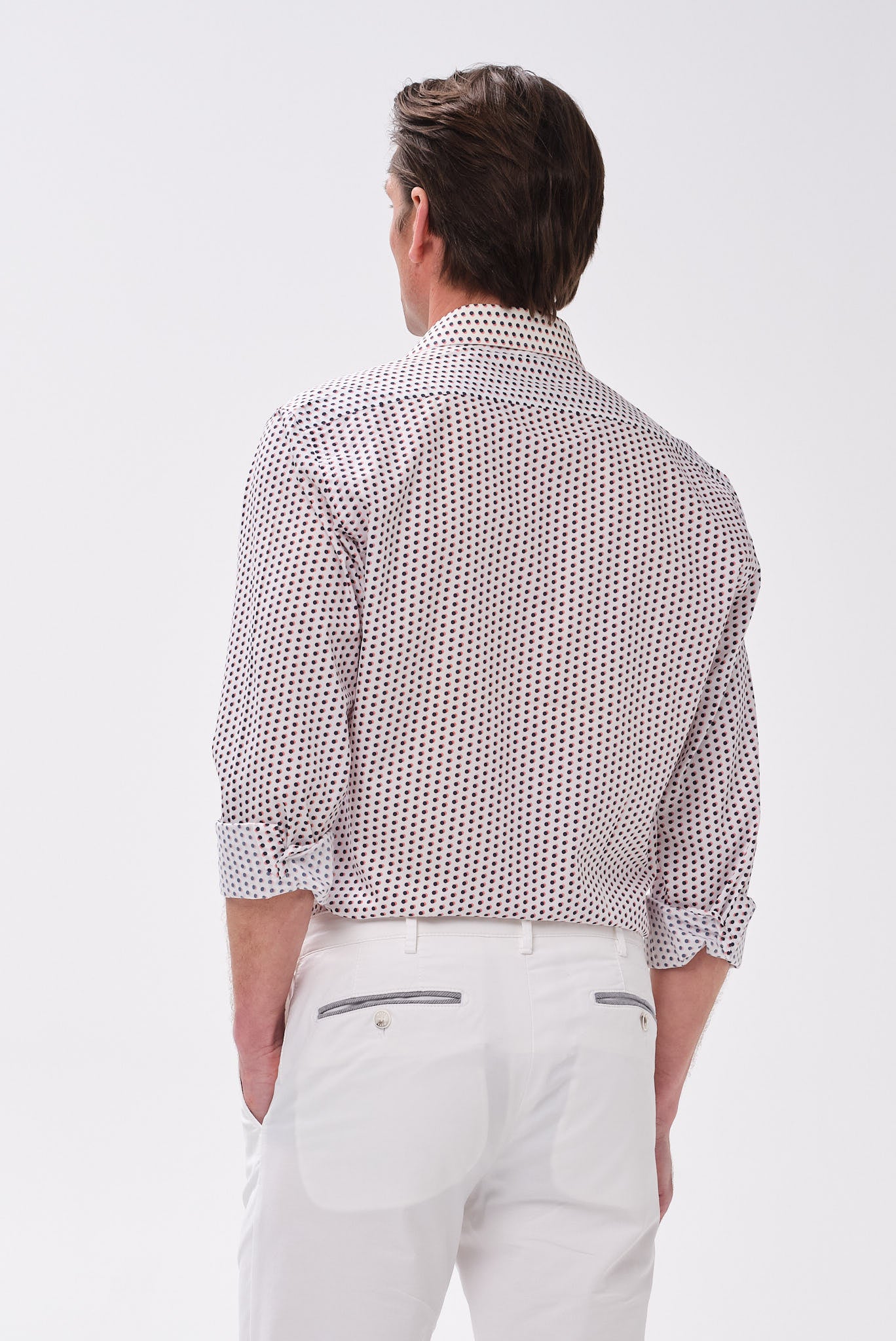 ΑΝΔΡΙΚΟ ΠΟΥΑ ΜΠΛΕ KOKKINO ΠΟΥΚΑΜΙΣΟ PORTOBELLO'S ΜΕ REX ΓΙΑΚΑ SLIM FIT