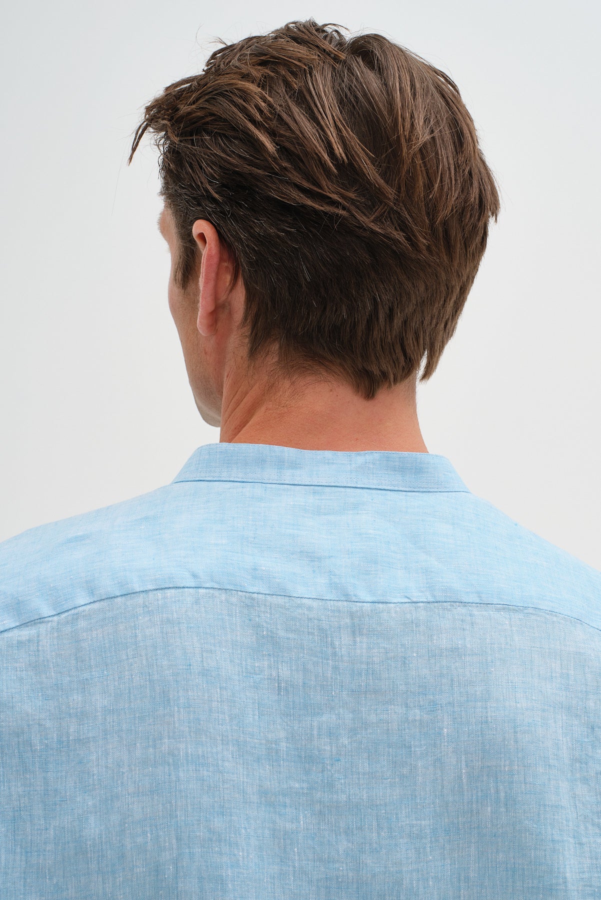 ΑΝΔΡΙΚΟ ΛΙΝΟ ΤΙΡΚΟΥΑΖ ΠΟΥΚΑΜΙΣΟ PORTOBELLO'S ΜΕ ΜΑΟ ΓΙΑΚΑ