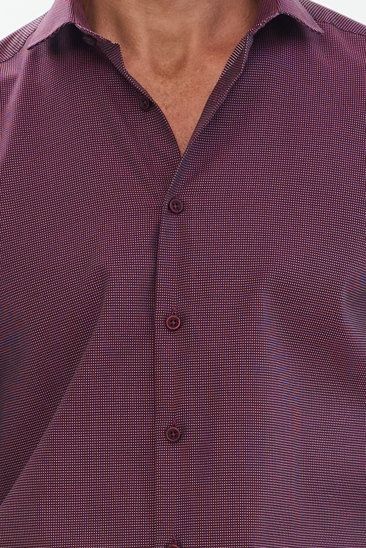 ΑΝΔΡΙΚΟ ΜΠΟΡΝΤΟ ΠΟΥΚΑΜΙΣΟ ΜΕ ΜΙΚΡΟΣΧΕΔΙΟ PORTOBELLO'S REGULAR FIT ΚΑΙ REX ΓΙΑΚΑ