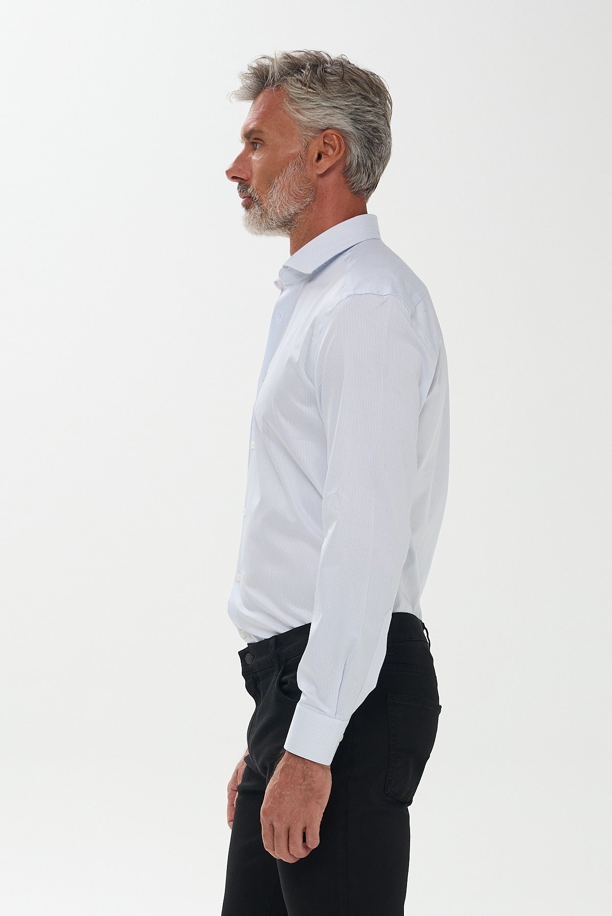 ΑΝΔΡΙΚΟ ΣΙΕΛ ΠΟΥΚΑΜΙΣΟ ΜΕ REX ΓΙΑΚΑ REGULAR FIT PORTOBELLO'S