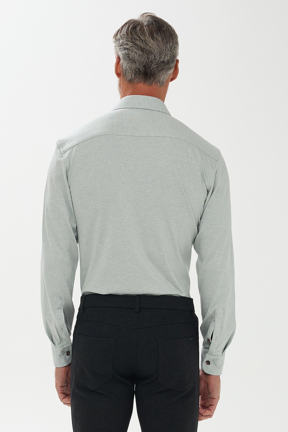 ΑΝΔΡΙΚΟ ΠΟΥΚΑΜΙΣΟ ΣΕ ΑΠΟΧΡΩΣΗ ΜΕΝΤΑ REGULAR FIT PORTOBELLO'S ΜΕ REX ΓΙΑΚΑ