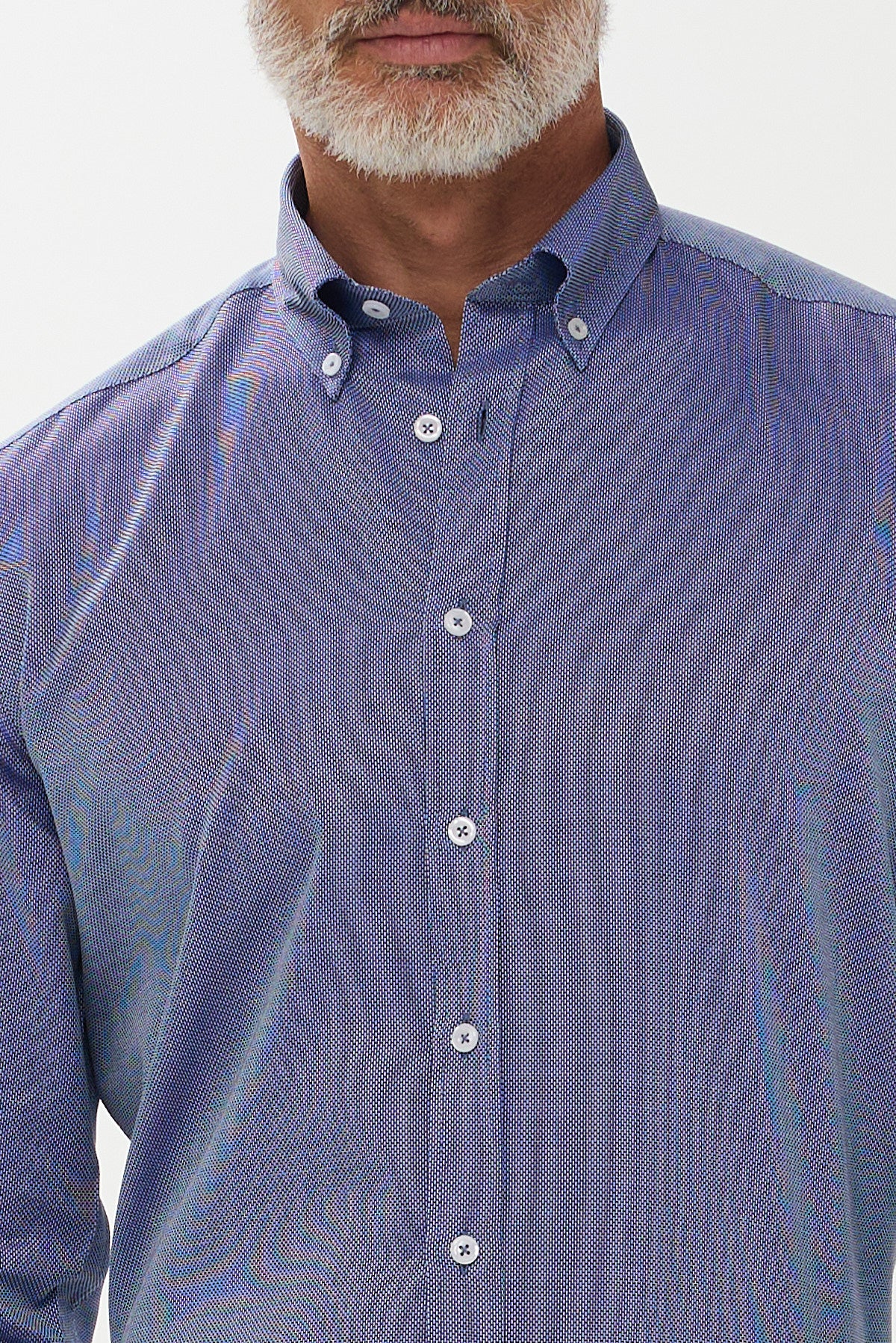 ΑΝΔΡΙΚΟ ΡΑΦ ΠΟΥΚΑΜΙΣΟ  REGULAR FIT PORTOBELLO'S ΜΕ REX ΓΙΑΚΑ ΚΑΙ ΜΙΚΡΟΣΧΕΔΙΟ