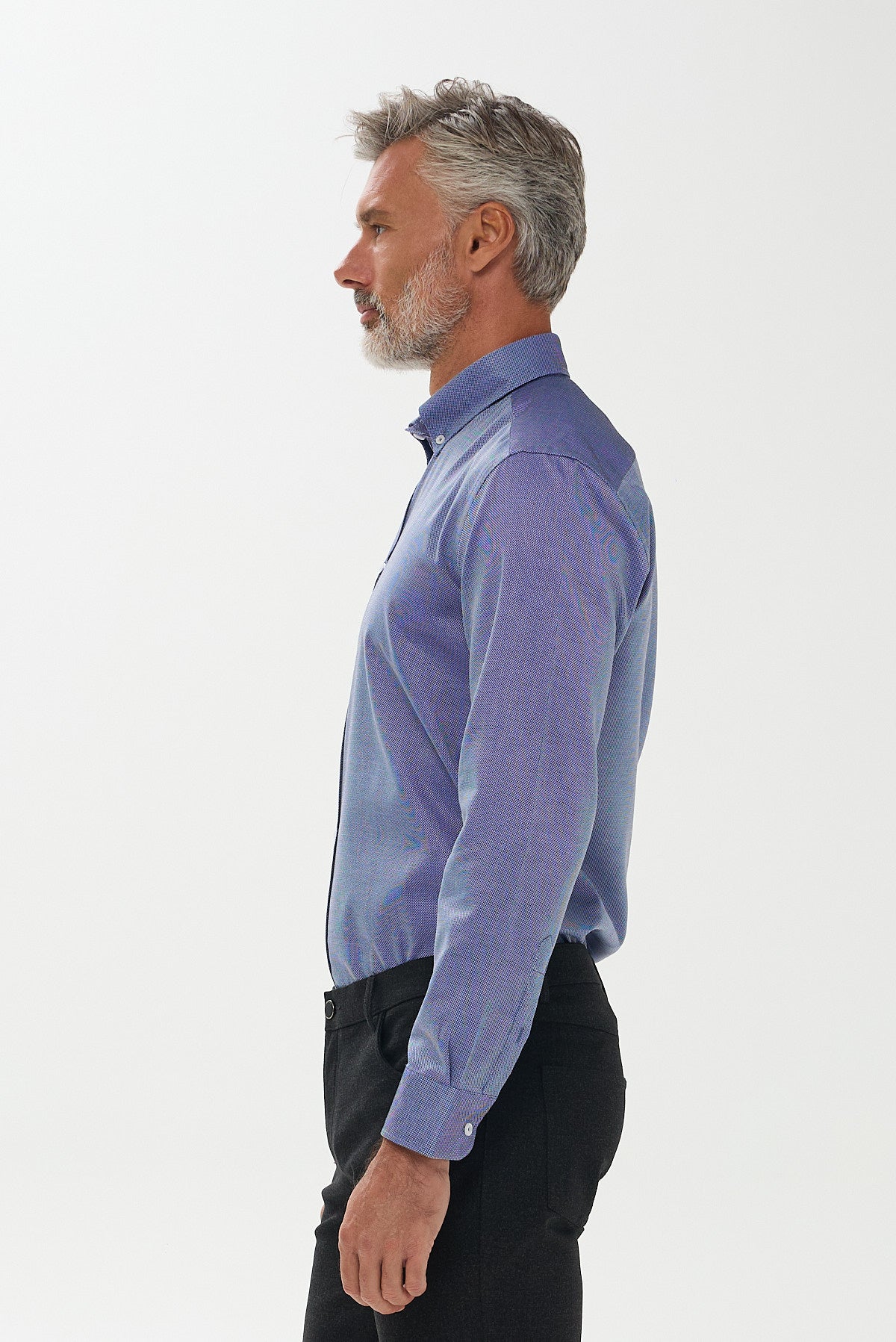 ΑΝΔΡΙΚΟ ΡΑΦ ΠΟΥΚΑΜΙΣΟ  REGULAR FIT PORTOBELLO'S ΜΕ REX ΓΙΑΚΑ ΚΑΙ ΜΙΚΡΟΣΧΕΔΙΟ