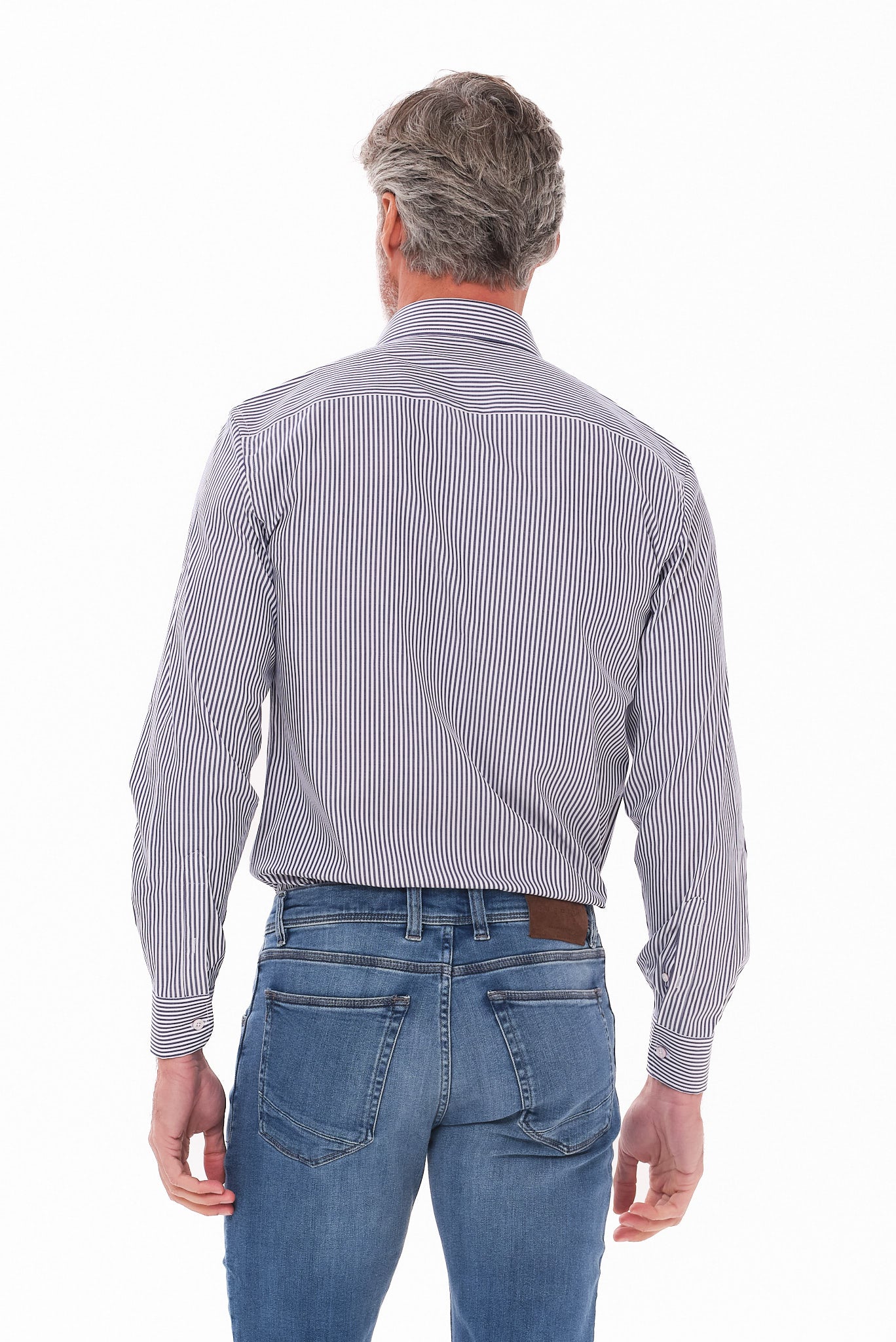 ΑΝΔΡΙΚΟ ΜΠΛΕ ΡΙΓΕ ΠΟΥΚΑΜΙΣΟ PORTOBELLO'S ΜΕ REX-STAR ΓΙΑΚΑ REGULAR FIT