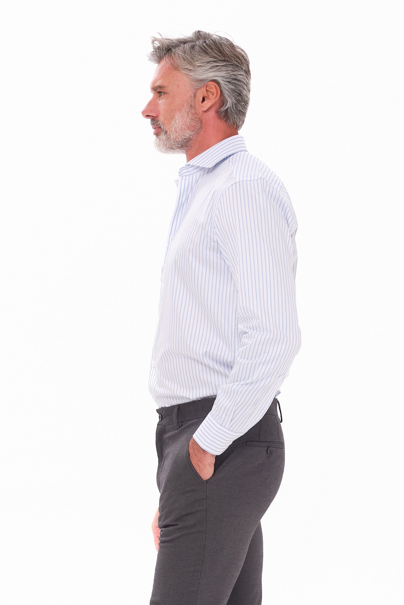 ΑΝΔΡΙΚΟ ΣΙΕΛ ΡΙΓΕ ΠΟΥΚΑΜΙΣΟ PORTOBELLO'S ME REX ΓΙΑΚΑ REGULAR FIT