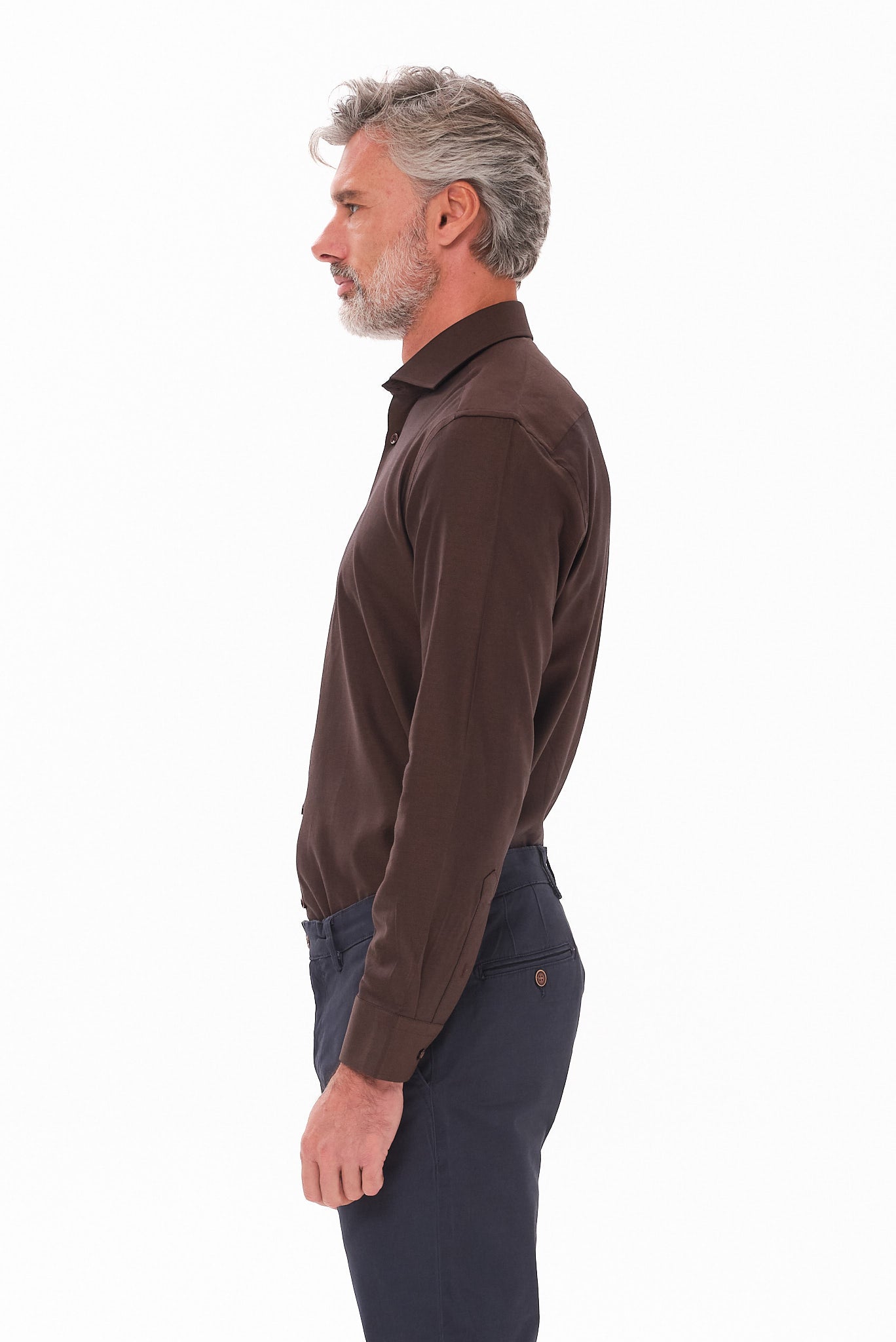 ΑΝΔΡΙΚΟ ΚΑΦΕ ΠΟΥΚΑΜΙΣΟ PORTOBELLO'S ME REX ΓΙΑΚΑ REGULAR FIT