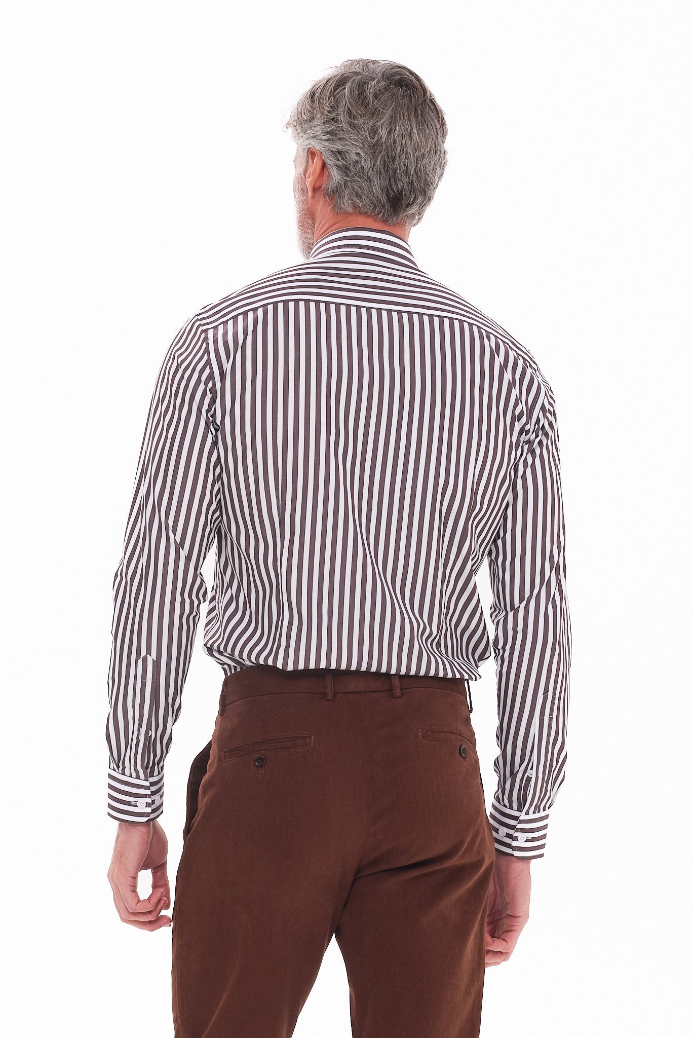 ΑΝΔΡΙΚΟ ΡΙΓΕ ΚΑΦΕ ΠΟΥΚΑΜΙΣΟ PORTOBELLO'S ΜΕ REX ΓΙΑΚΑ SLIM FIT