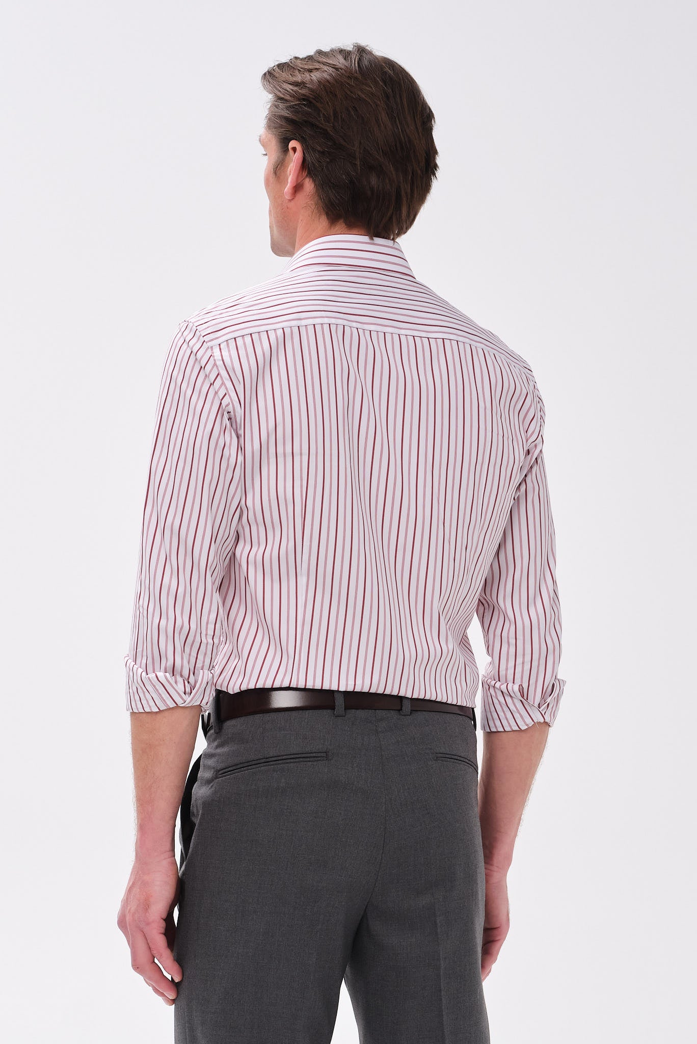ΑΝΔΡΙΚΟ ΡΙΓΕ ΜΠΟΡΝΤΟ ΠΟΥΚΑΜΙΣΟ PORTOBELLO'S ΜΕ REX ΓΙΑΚΑ SLIM FIT