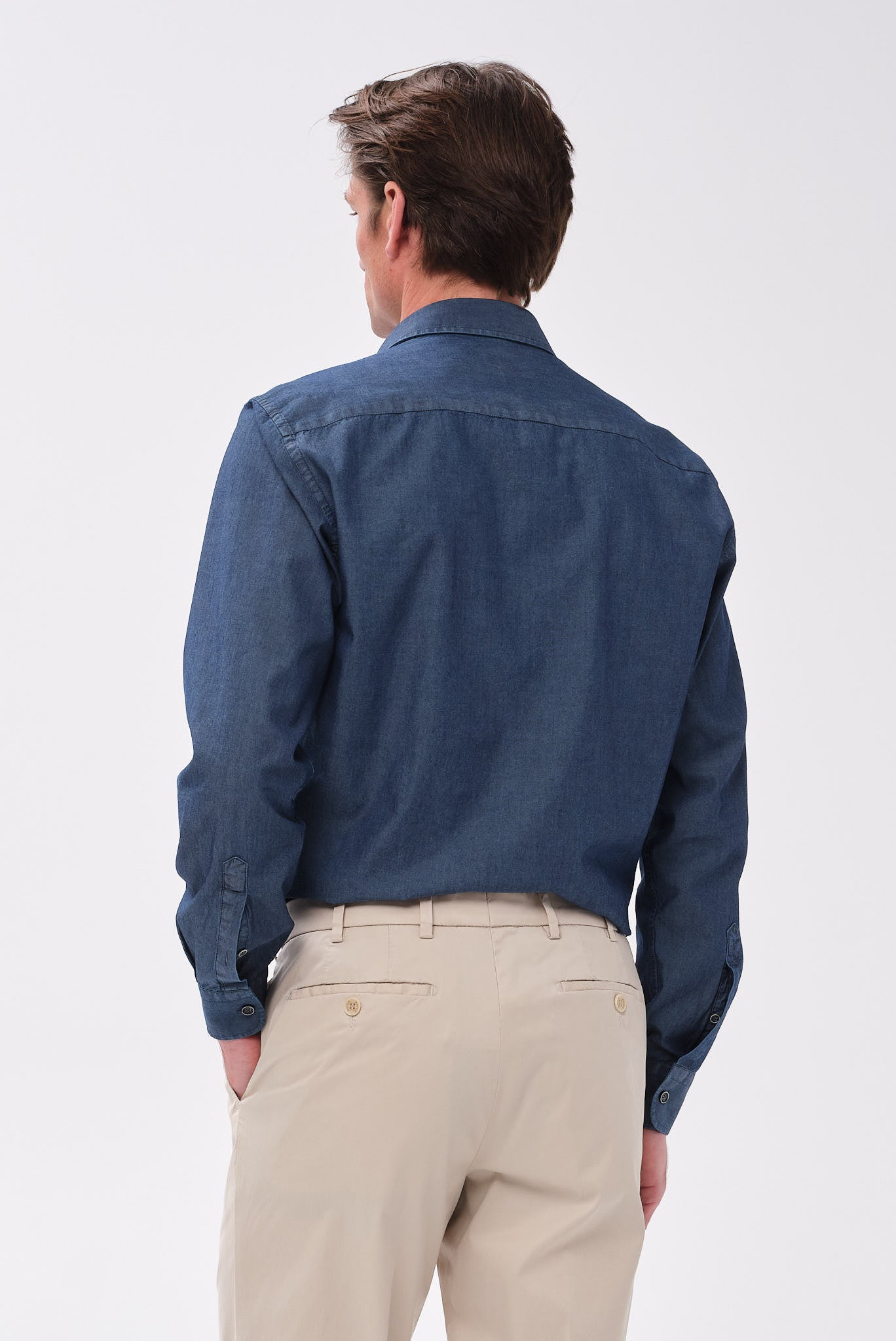 ΑΝΔΡΙΚΟ JEAN ΠΟΥΚΑΜΙΣΟ PORTOBELLO'S ΜΕ REX ΓΙΑΚΑ REGULAR FIT