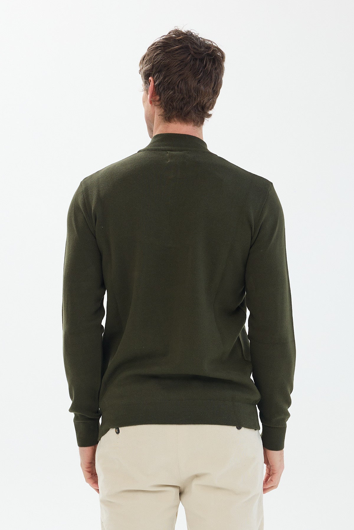 ΑΝΔΡΙΚΟ ΛΑΔΙ ΠΟΥΛΟΒΕΡ LUPETTO ZIP PORTOBELLO'S REGULAR FIT