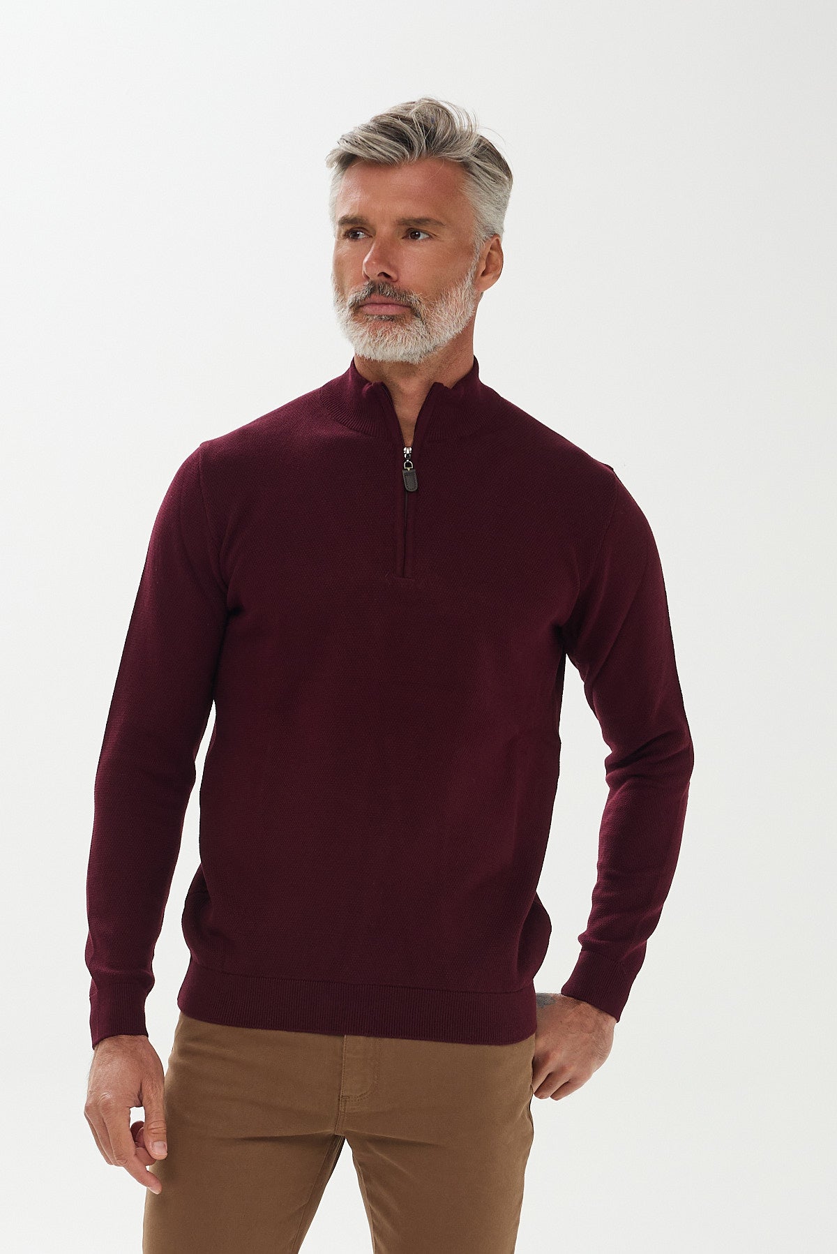 ΑΝΔΡΙΚΟ ΜΠΟΡΝΤΟ ΠΟΥΛΟΒΕΡ LUPETTO ZIP PORTOBELLO'S REGULAR FIT