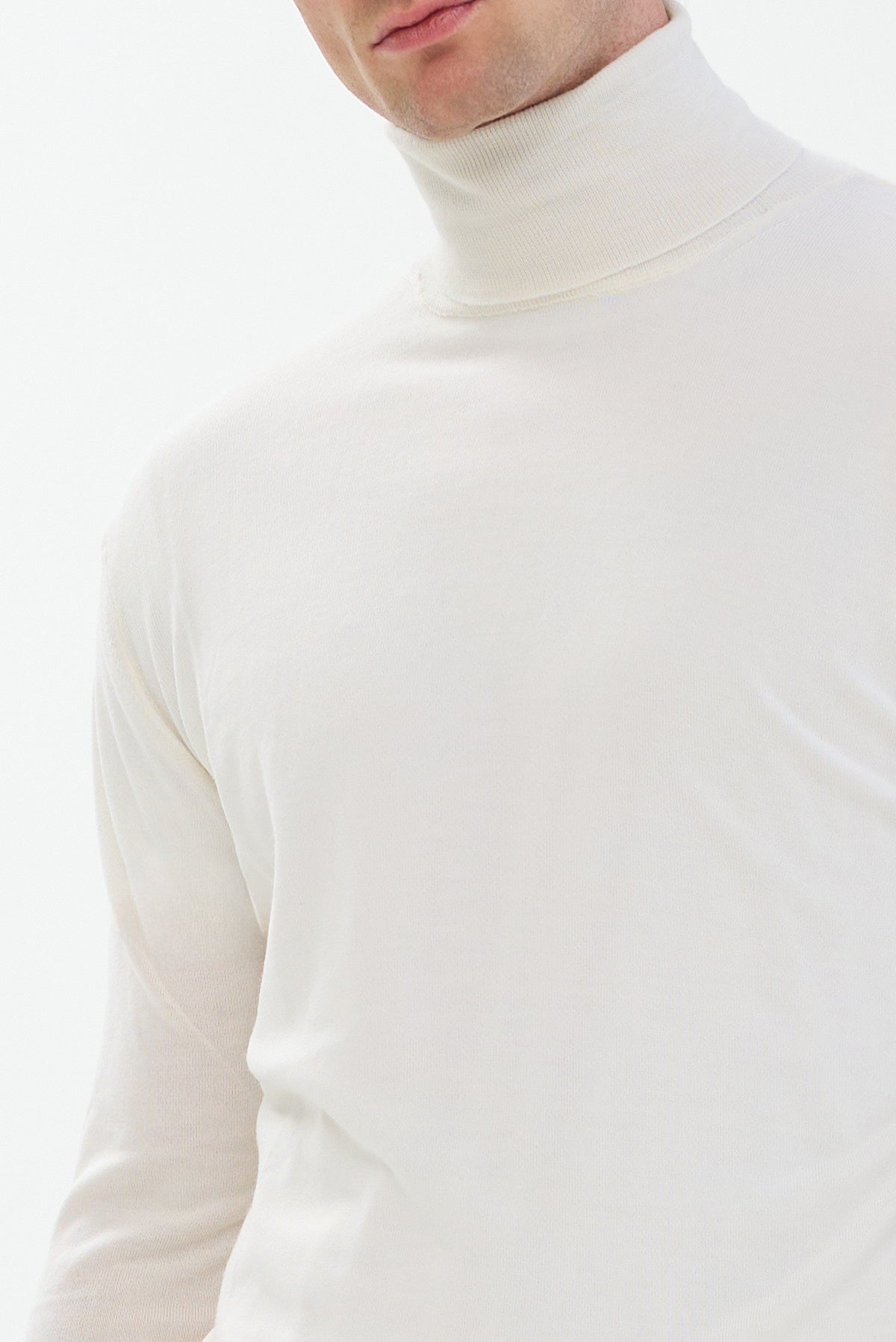 ΑΝΔΡΙΚΟ ΕΚΡΟΥ ΜΑΛΛΙΝΟ ΖΙΒΑΓΚΟ PORTOBELLO'S REGULAR FIT