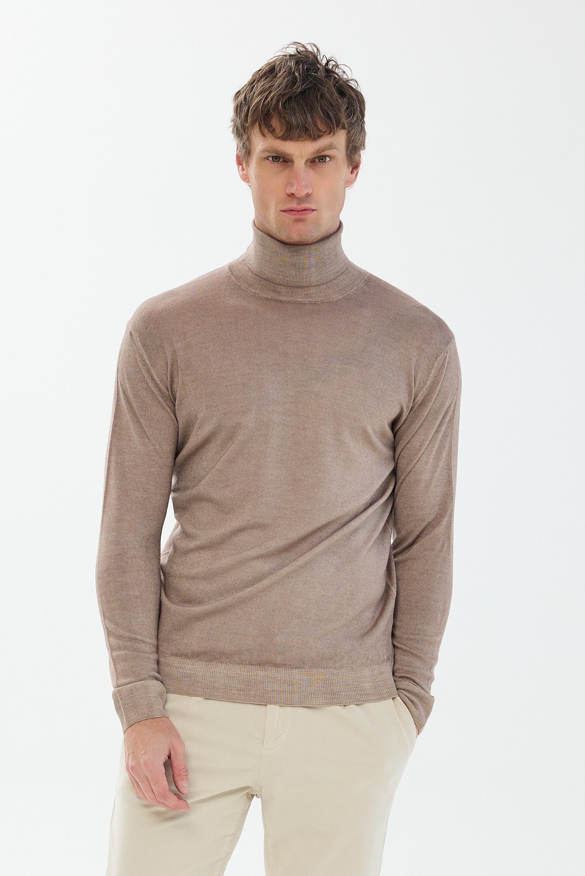 ΑΝΔΡΙΚΟ ΣΚΟΥΡΟ ΜΠΕΖ ΜΑΛΛΙΝΟ ΖΙΒΑΓΚΟ PORTOBELLO'S REGULAR FIT