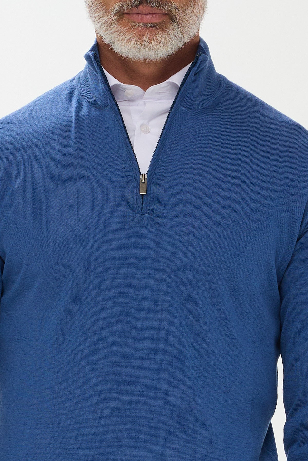 ΑΝΔΡΙΚΟ ΡΑΦ ΜΑΛΛΙΝΟ ΠΟΥΛΟΒΕΡ LUPETTO ZIP PORTOBELLO'S REGULAR FIT