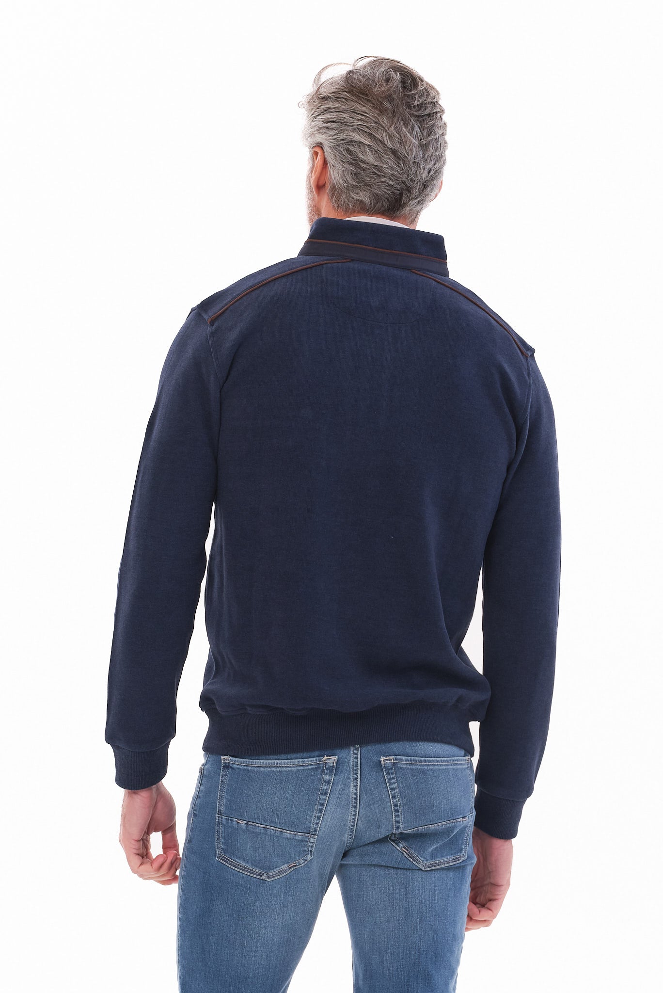 ΑΝΔΡΙΚΟ ΡΑΦ LUPETTO ZIP ΠΟΥΛΟΒΕΡ PORTOBELLO'S REGULAR FIT