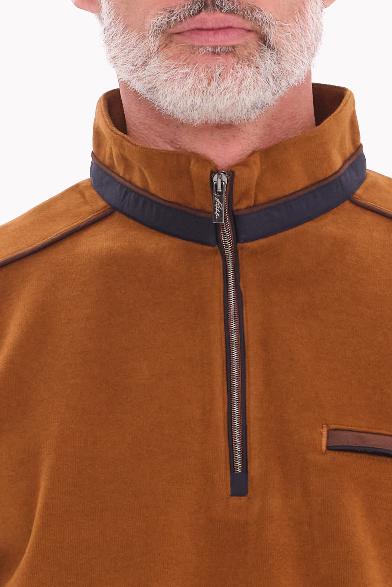 ΑΝΔΡΙΚΟ ΚΑΜΗΛΟ LUPETTO ZIP ΠΟΥΛΟΒΕΡ PORTOBELLO'S REGULAR FIT