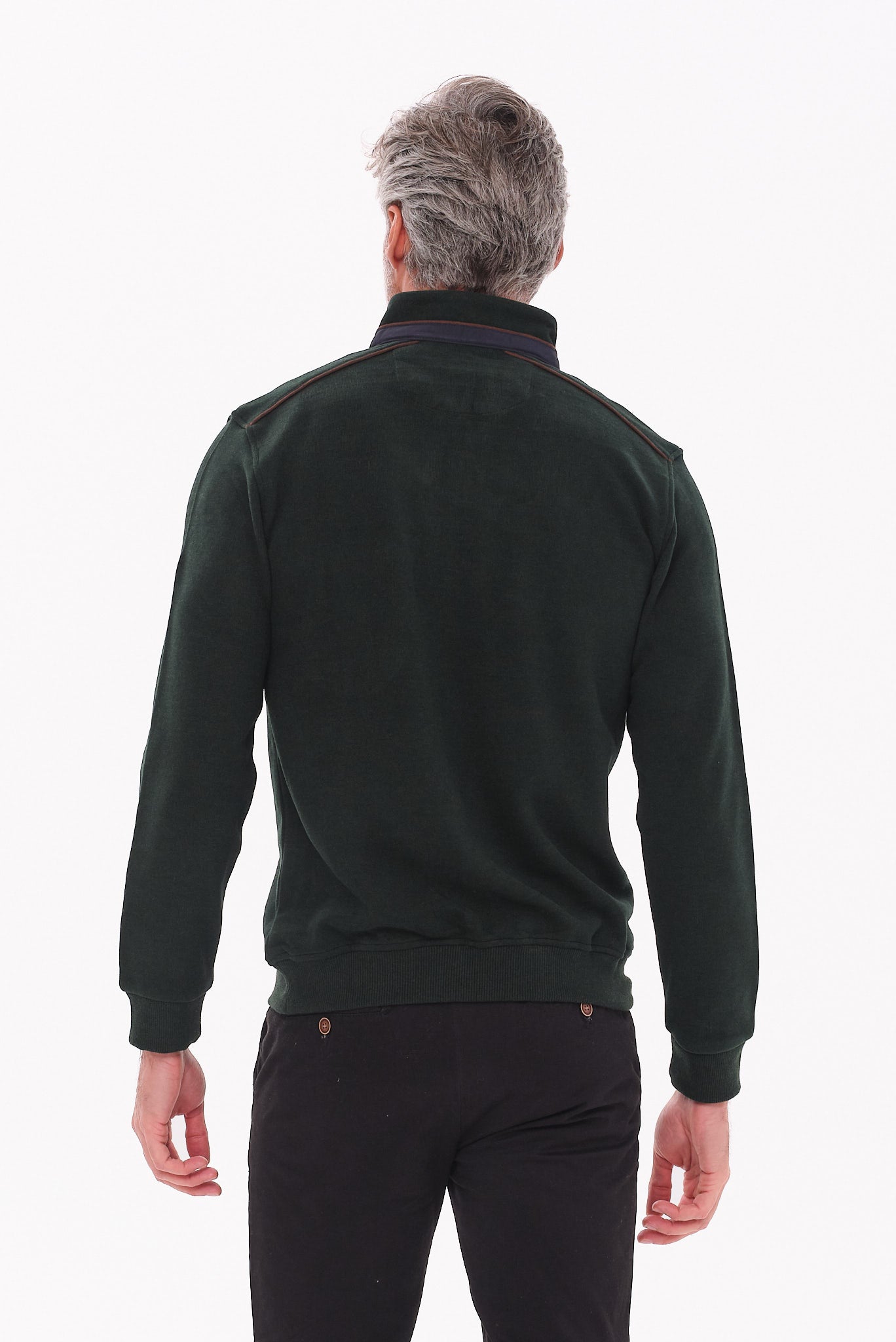 ΑΝΔΡΙΚΟ ΛΑΔΙ LUPETTO ZIP ΠΟΥΛΟΒΕΡ PORTOBELLO'S REGULAR FIT