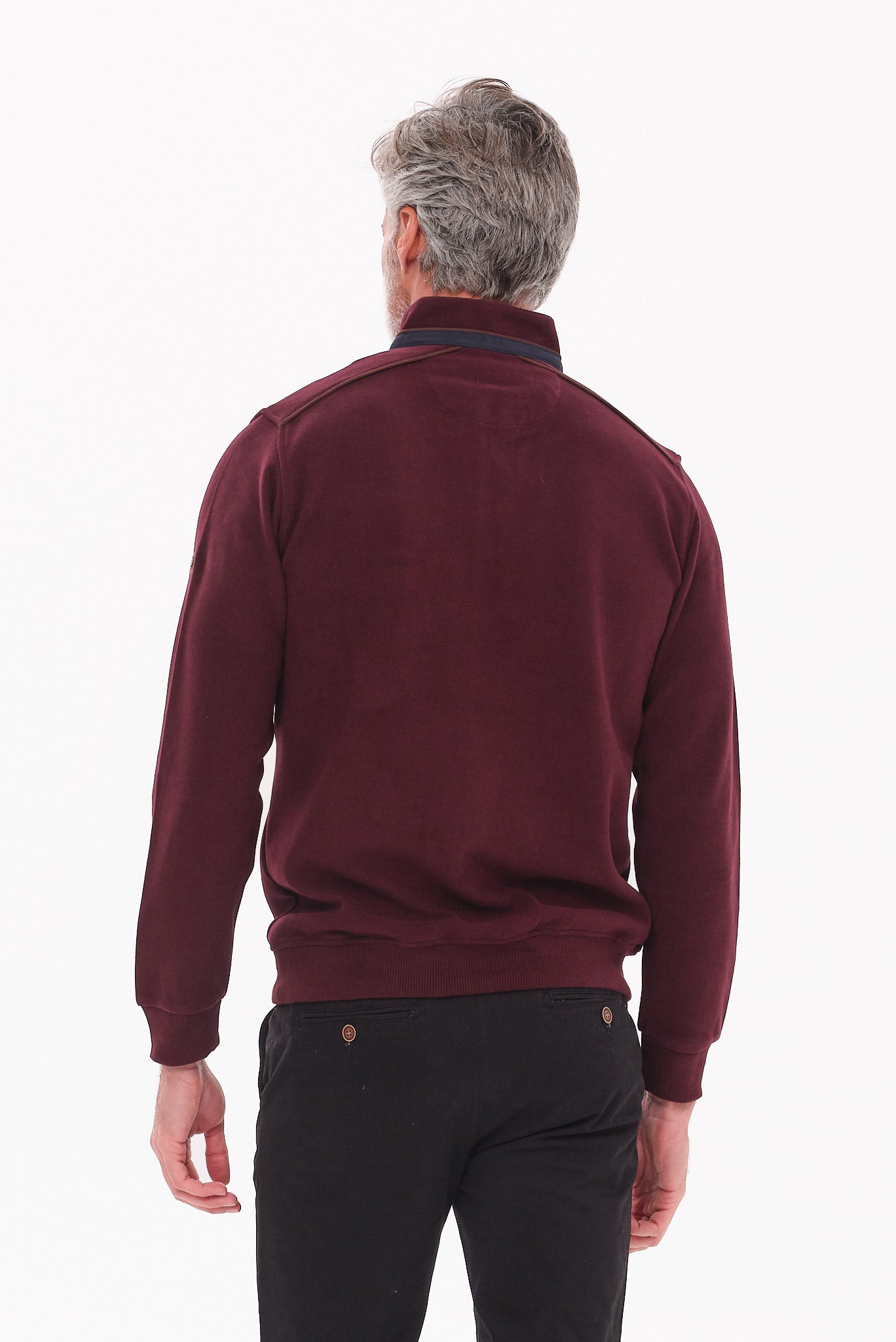 ΑΝΔΡΙΚΟ ΜΠΟΡΝΤΟ LUPETTO ZIP ΠΟΥΛΟΒΕΡ PORTOBELLO'S REGULAR FIT