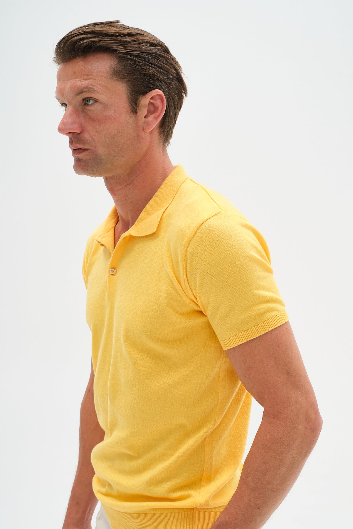 ΑΝΔΡΙΚΟ ΚΙΤΡΙΝΟ ΚΟΝΤΟΜΑΝΙΚΟ POLO PORTOBELLO'S REGULAR FIT