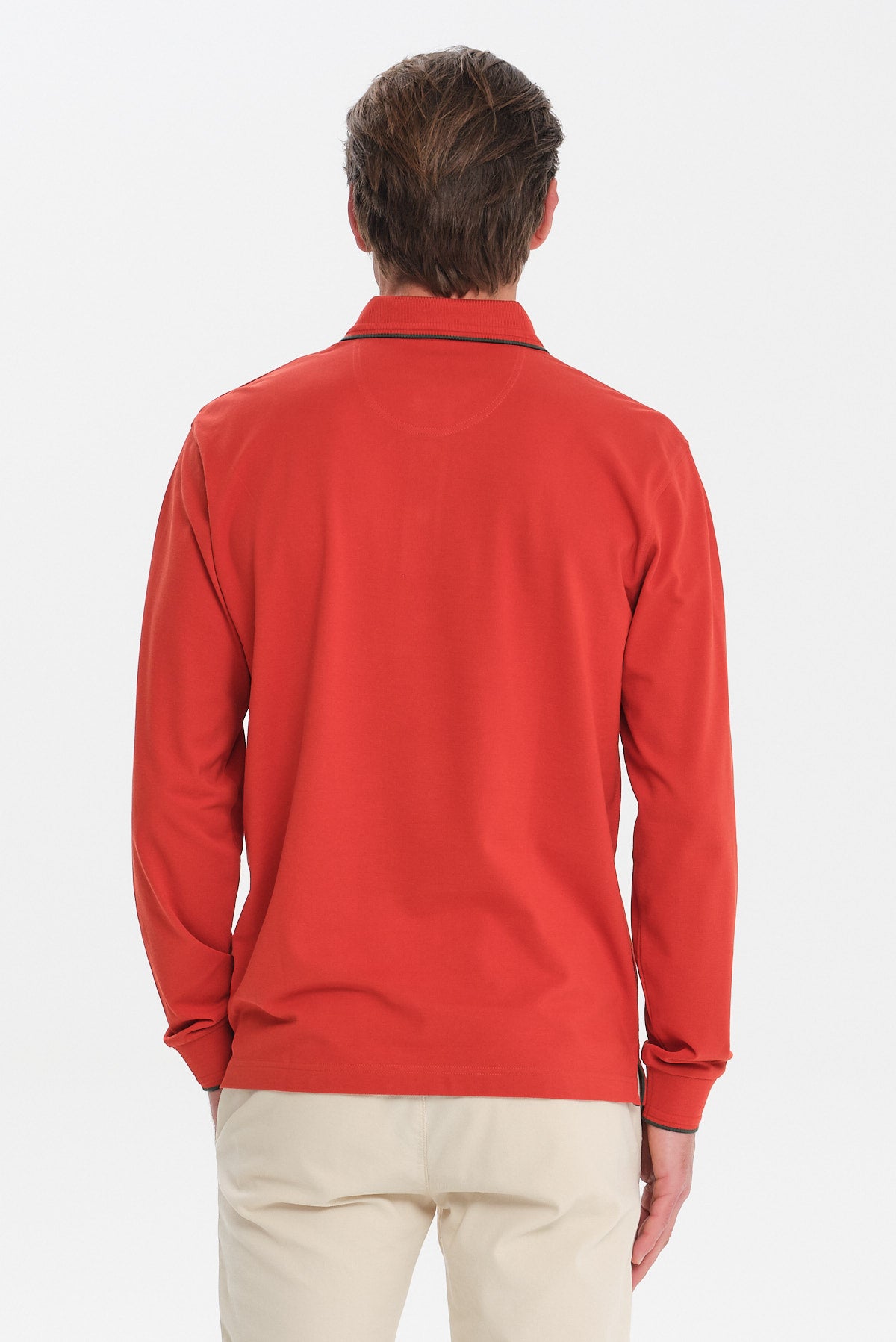 ΑΝΔΡΙΚΟ ΜΑΚΡΥΜΑΝΙΚΟ POLO ΣΕ ΕΚΑΙ ΑΠΟΧΡΩΣΗ PORTOBELLO'S