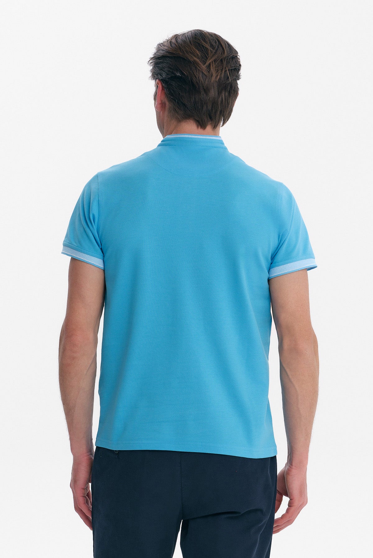 ΑΝΔΡΙΚΟ ΣΙΕΛ POLO REGULAR FIT PORTOBELLO'S MΕ ΜΑΟ ΓΙΑΚΑ