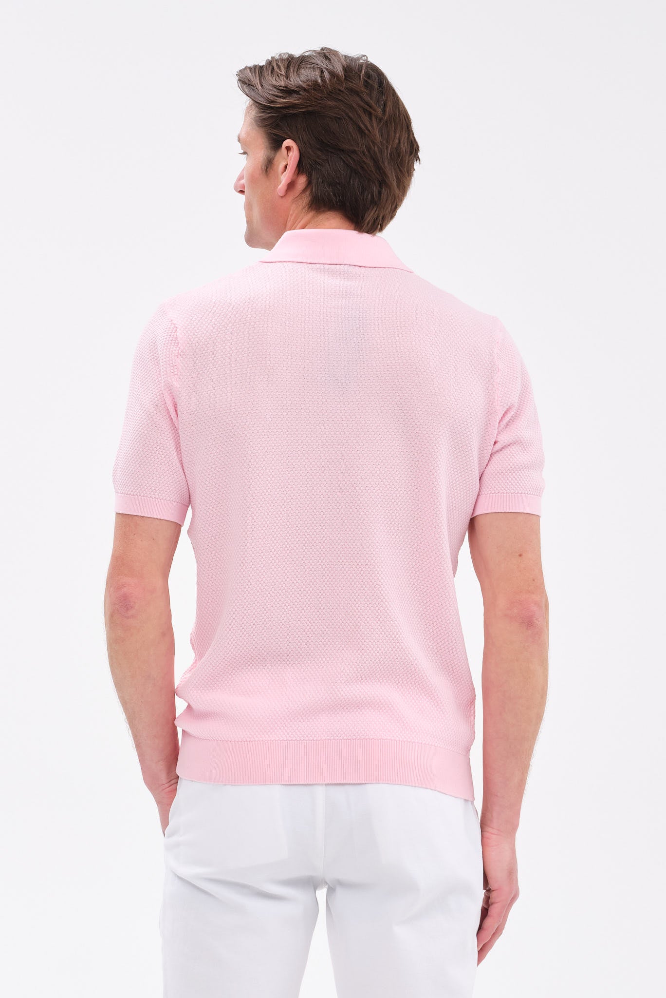 ΑΝΔΡΙΚΟ ΡΟΖ ΠΛΕΚΤΟ ΚΟΝΤΟΜΑΝΙΚΟ POLO PORTOBELLO'S REGULAR FIT