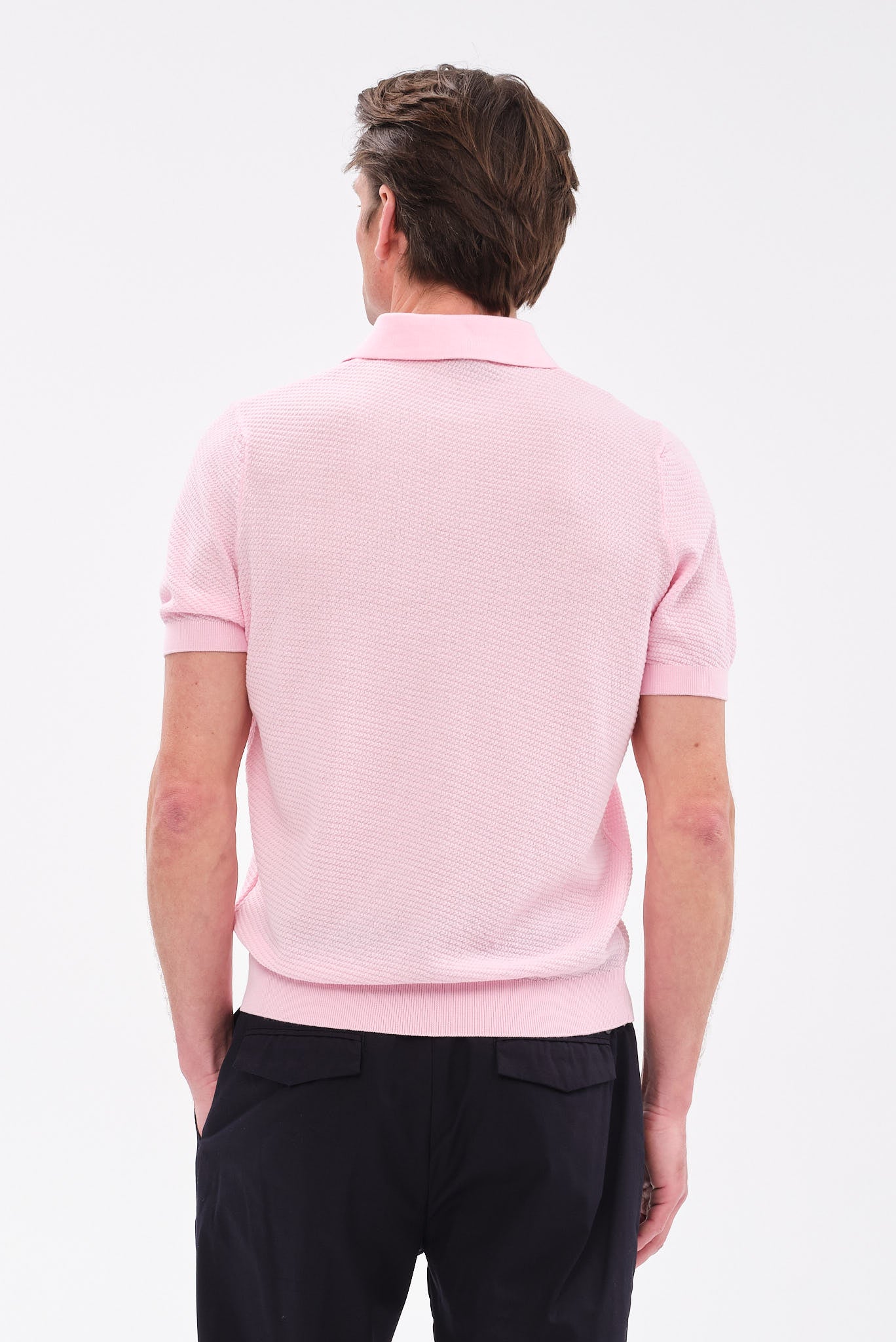 ΑΝΔΡΙΚΟ ΡΟΖ ΚΟΝΤΟΜΑΝΙΚΟ ΠΛΕΚΤΟ POLO PORTOBELLO'S REGULAR FIT