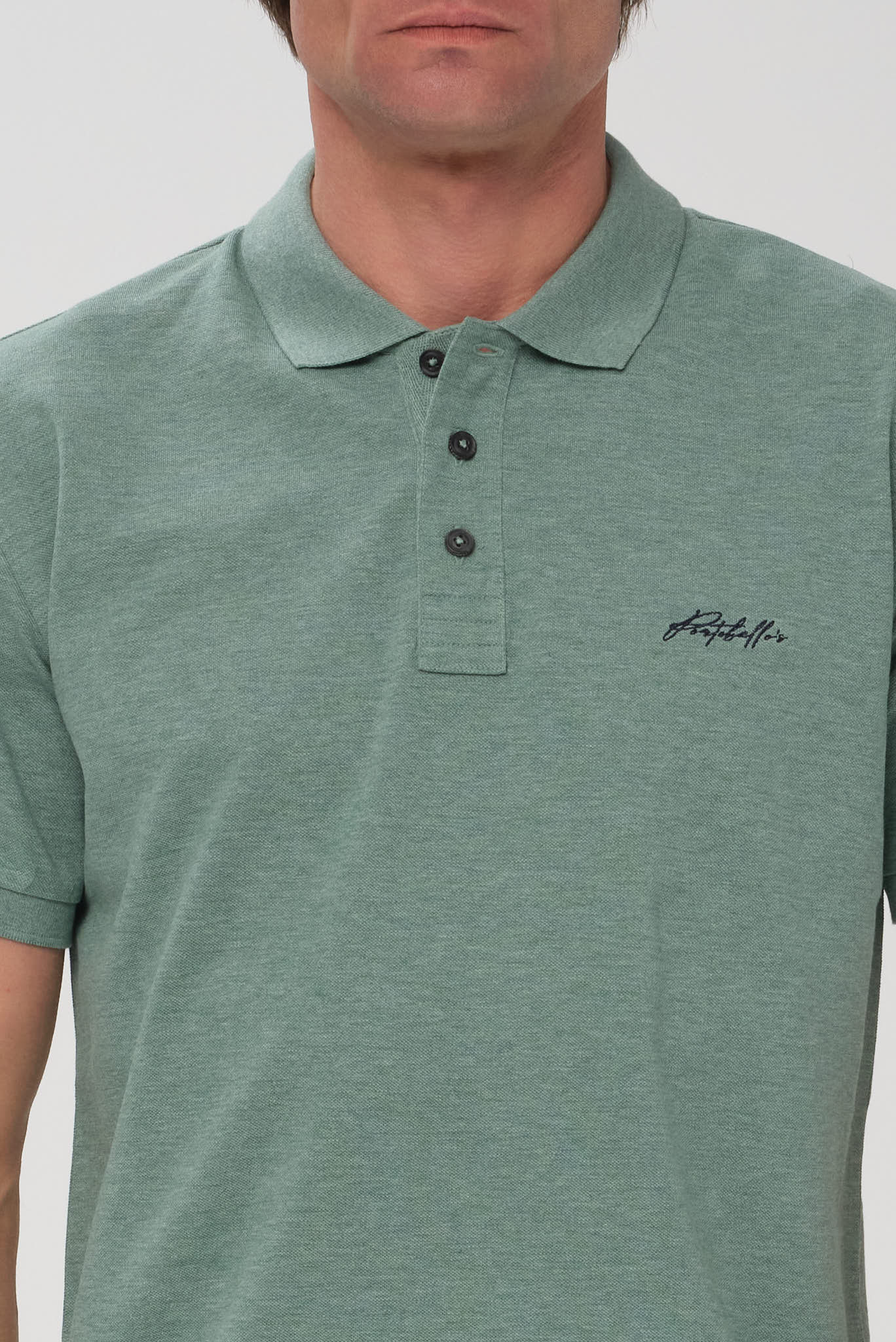 ΑΝΔΡΙΚΟ ΠΡΑΣΙΝΟ ΚΟΝΤΟΜΑΝΙΚΟ POLO PORTOBELLO'S REGULAR FIT