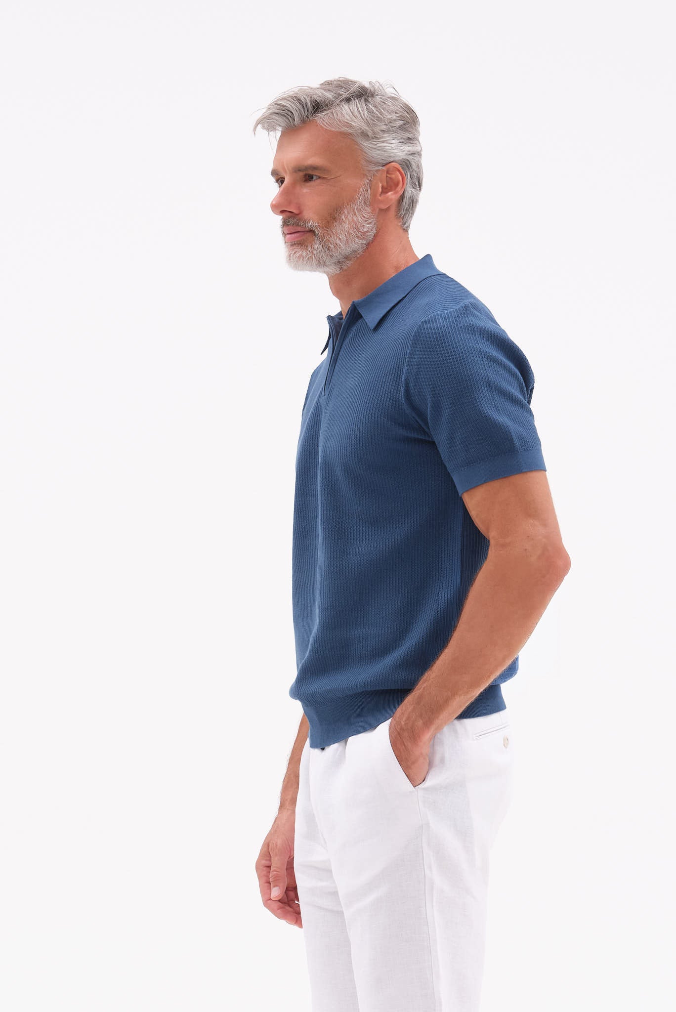 POLO ZIP K/M