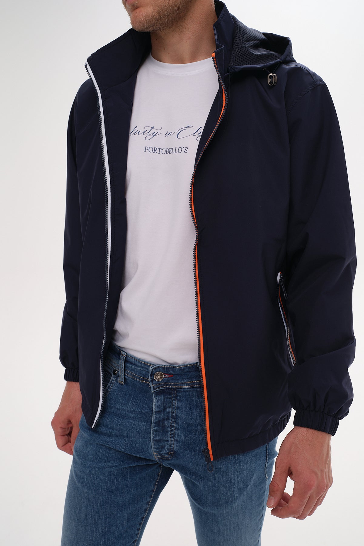 ΑΝΔΡΙΚΟ ΜΠΛΕ ΜΠΟΥΦΑΝ PORTOBELLO'S ΜΕ ΚΟΥΚΟΥΛΑ