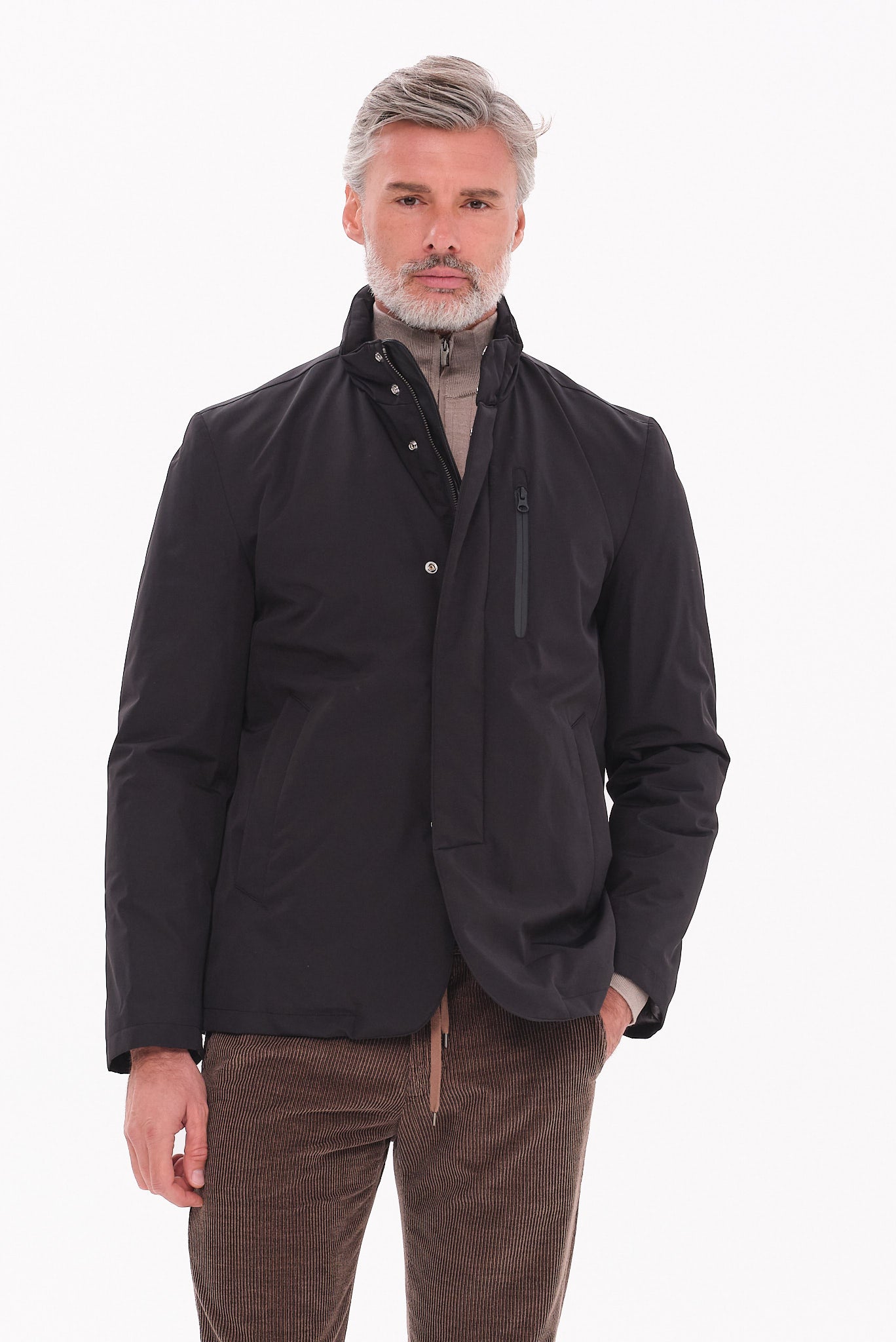 ΑΝΔΡΙΚΟ ΜΑΥΡΟ ΜΠΟΥΦΑΝ PORTOBELLO'S REGULAR FIT