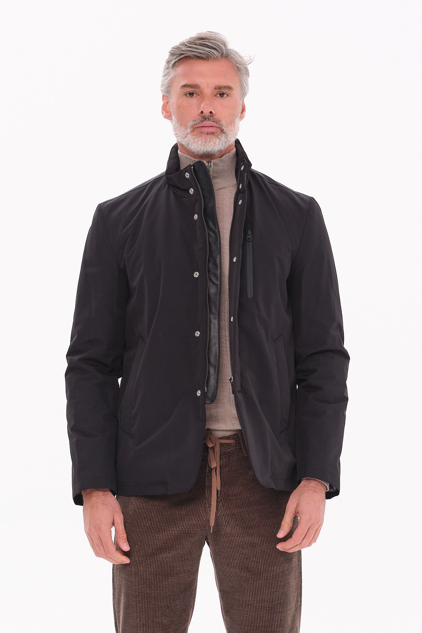 ΑΝΔΡΙΚΟ ΜΑΥΡΟ ΜΠΟΥΦΑΝ PORTOBELLO'S REGULAR FIT